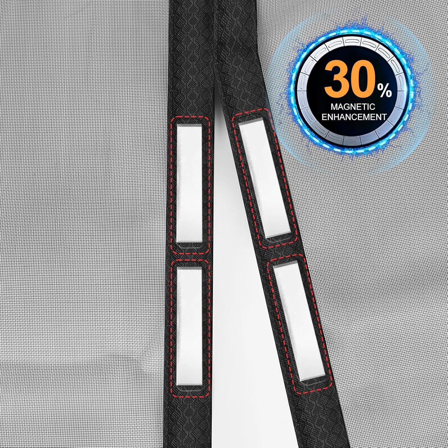 Malla Pantalla Magnética CANLENE 39x84 cm Resistente Insectos