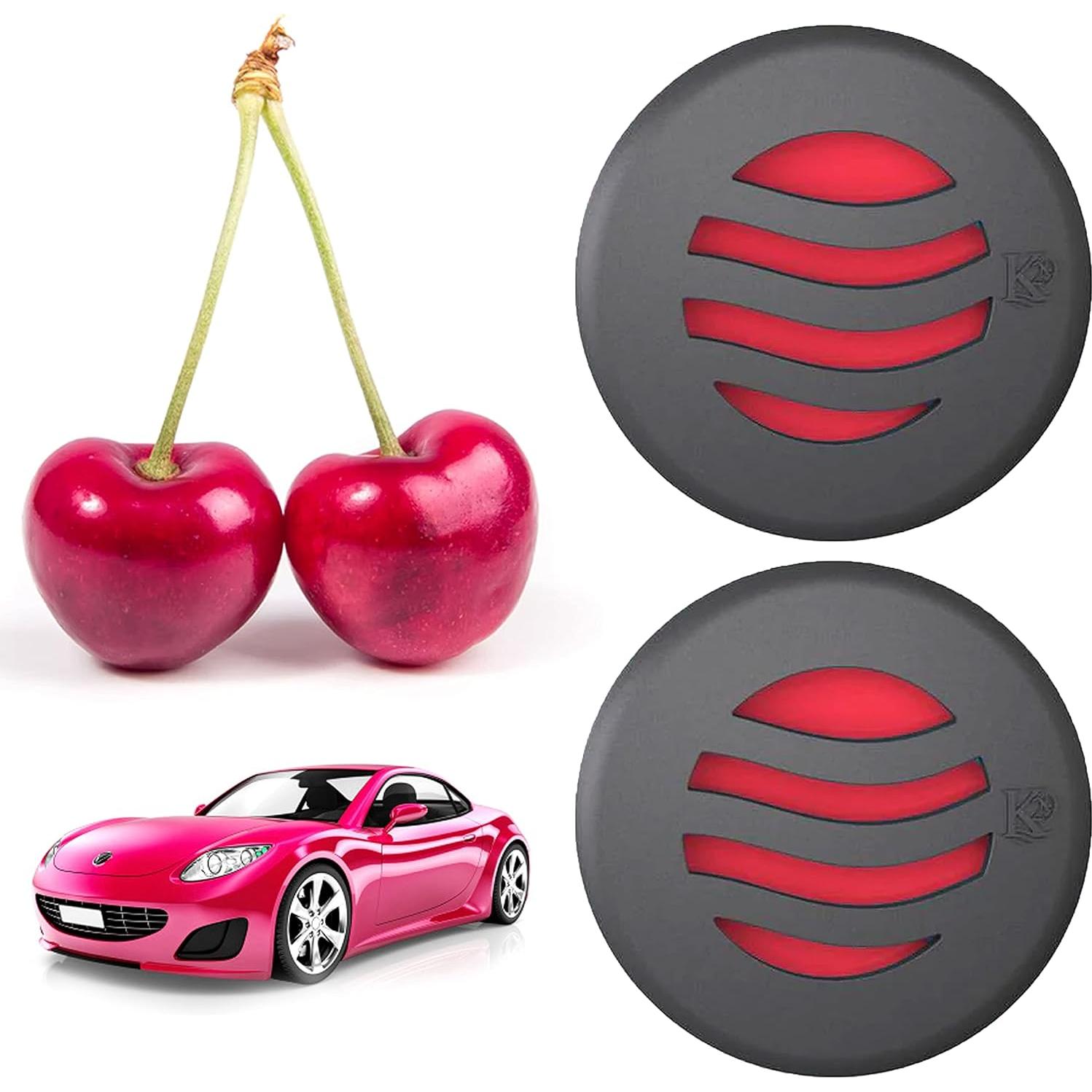 2 Clips Ambientadores de Cereza Vent-Stone para Auto