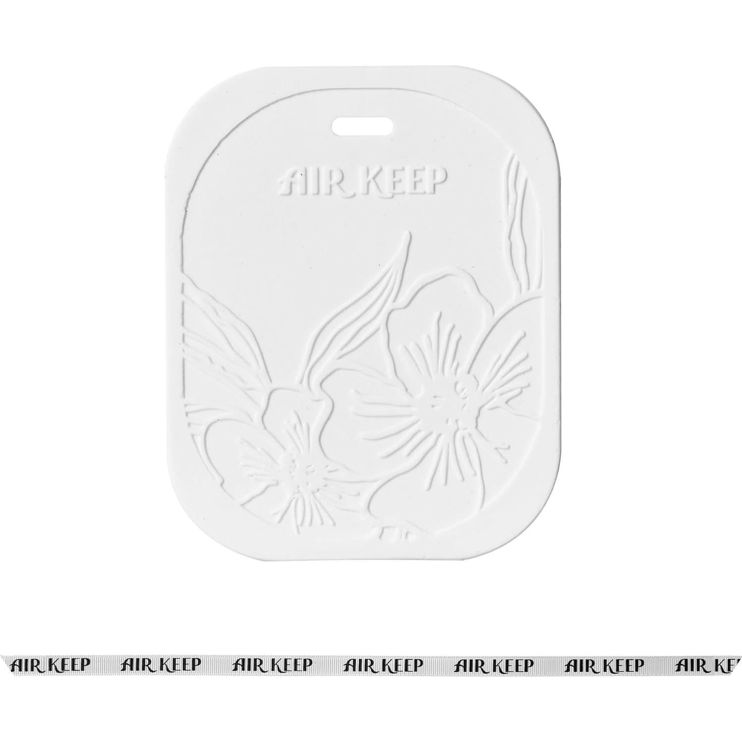 Ambientador de Auto Airkeep - Cerámica Ropa Limpia 81.9g