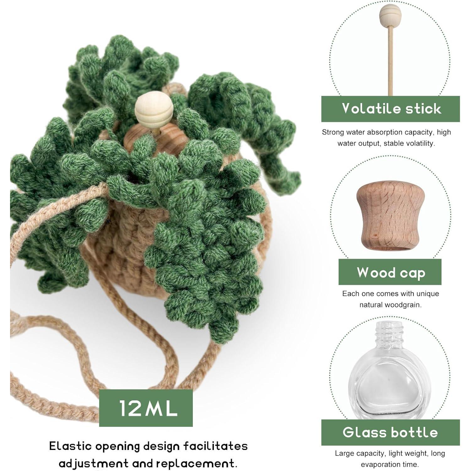 Ambientador de Aire para Coche SHMZK 2 PCS Difusor 12ml