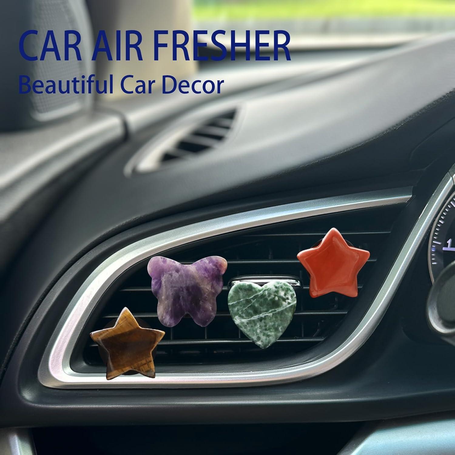 Clip de Ventilación de Aire de Piedra Natural ORIESSE - 4 Piezas