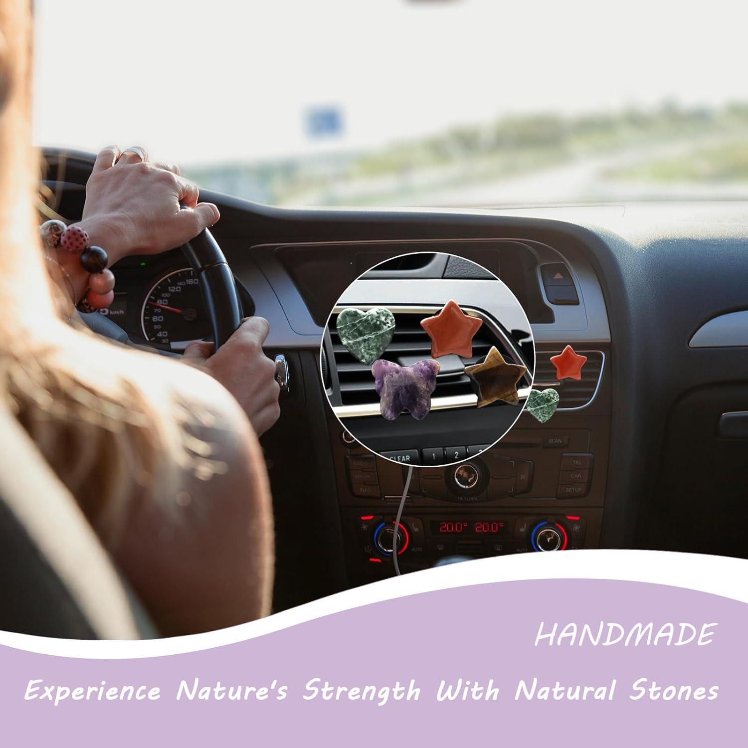 Clip de Ventilación de Aire de Piedra Natural ORIESSE - 4 Piezas