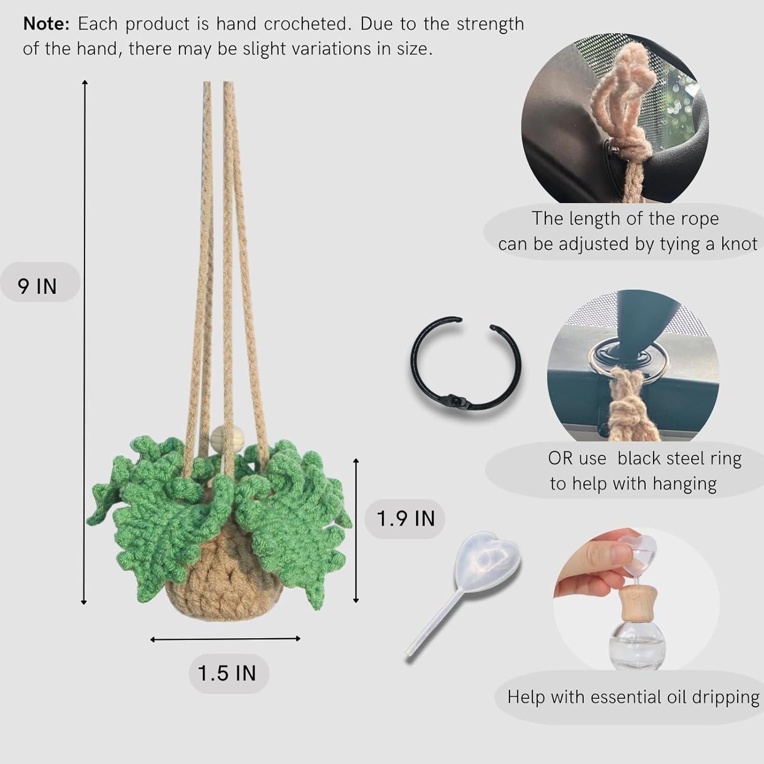 Ambientador de Auto Hecho a Mano ROFIGL - Helecho 8ml