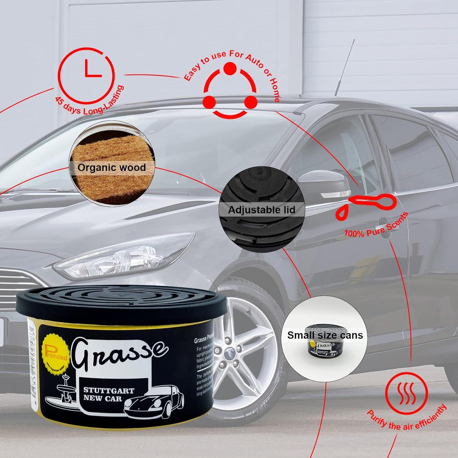 Ambientador de Auto Ikeda Scents - 12 Aromas Naturales 42g