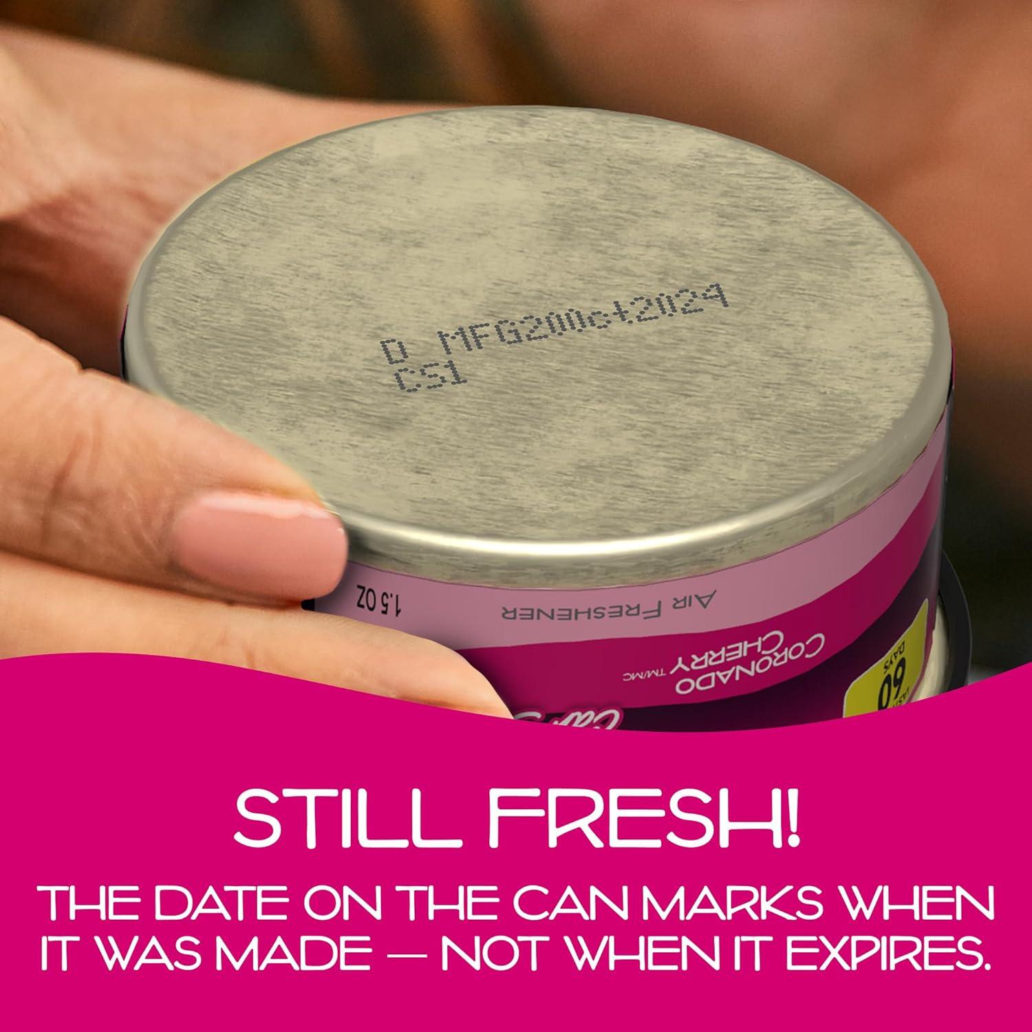 Ambientador para Automóvil California Scents Cereza 12 Latas 42.5g