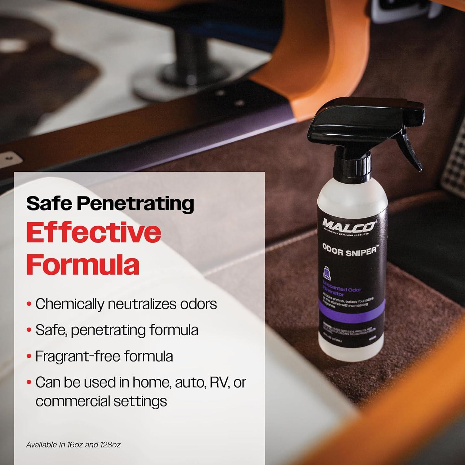 Malco Odor Sniper 4.02 kg Eliminador de Olores Sin Fragancia