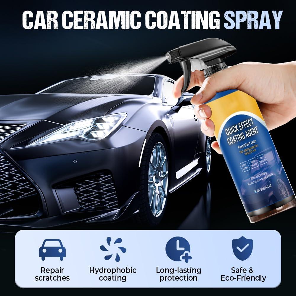 Spray de recubrimiento rápido OZDOZD 120ml para automóviles