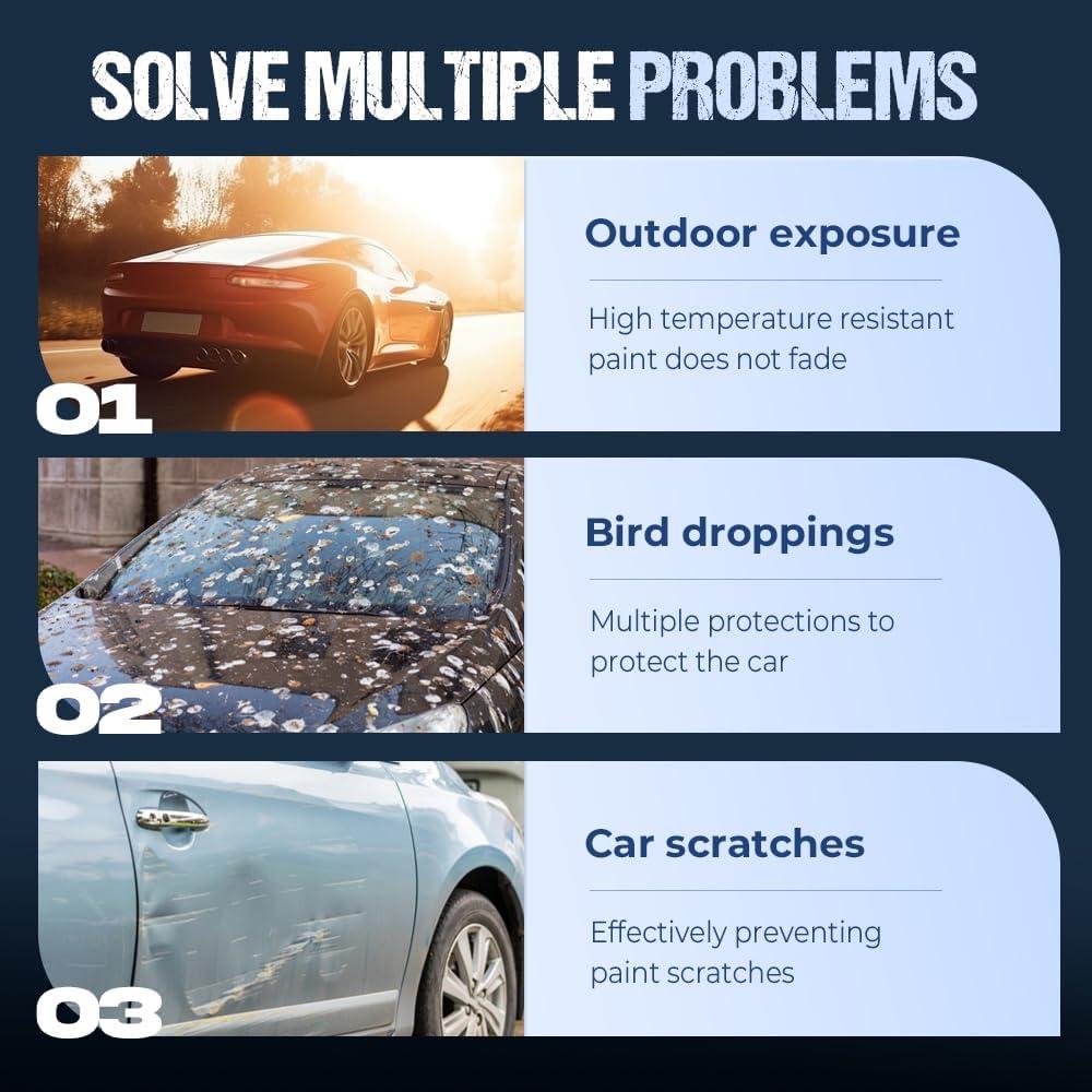 Spray de recubrimiento rápido OZDOZD 120ml para automóviles