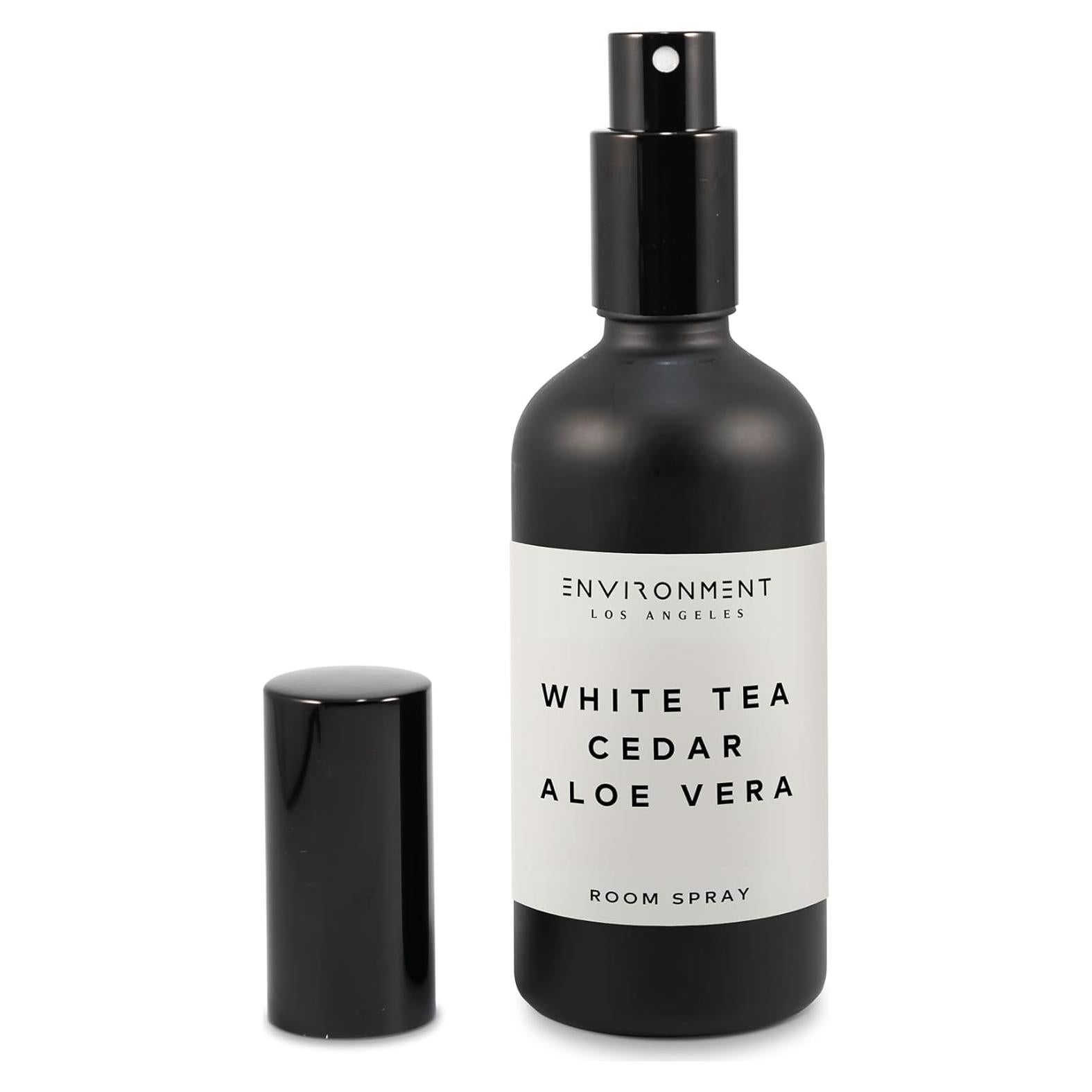 Ambientador Spray de Habitación Stone Candles 100ml - Té Blanco, Cedro, Aloe Vera