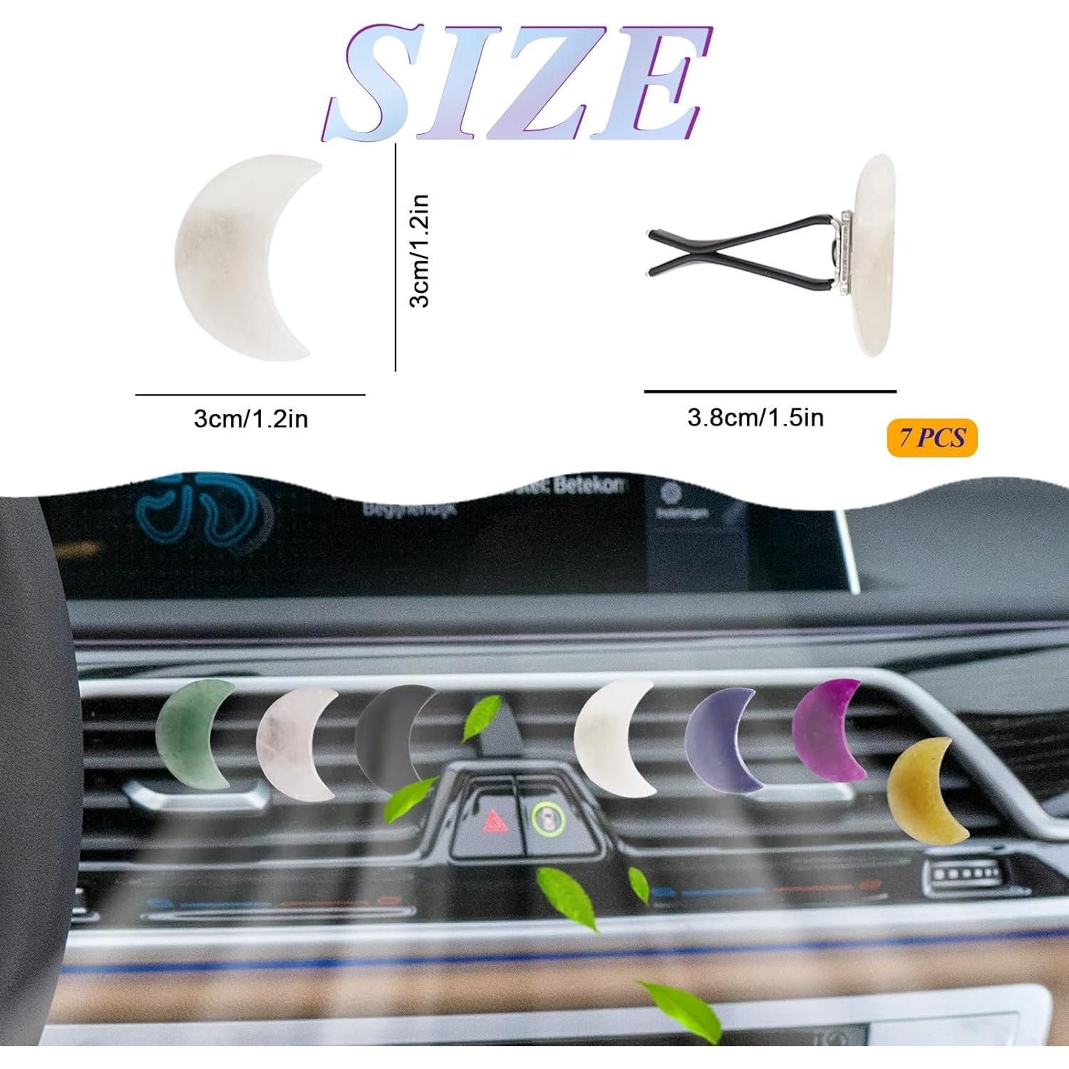 Clips de Ventilación de Aire de Piedra Natural ORIESSE - 7 Piezas