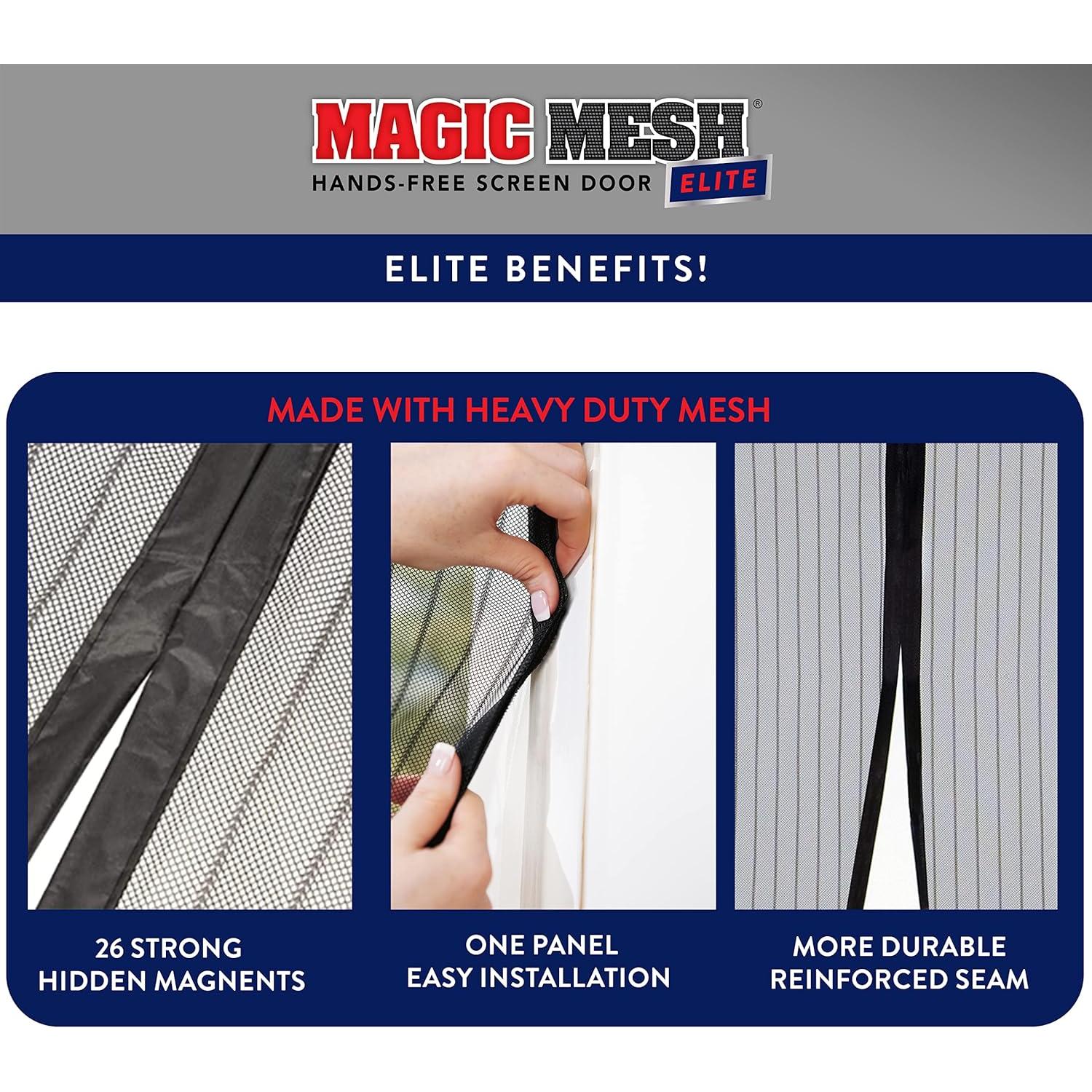 Magic Mesh Elite | Pantalla Magnética para Puerta 83x39cm
