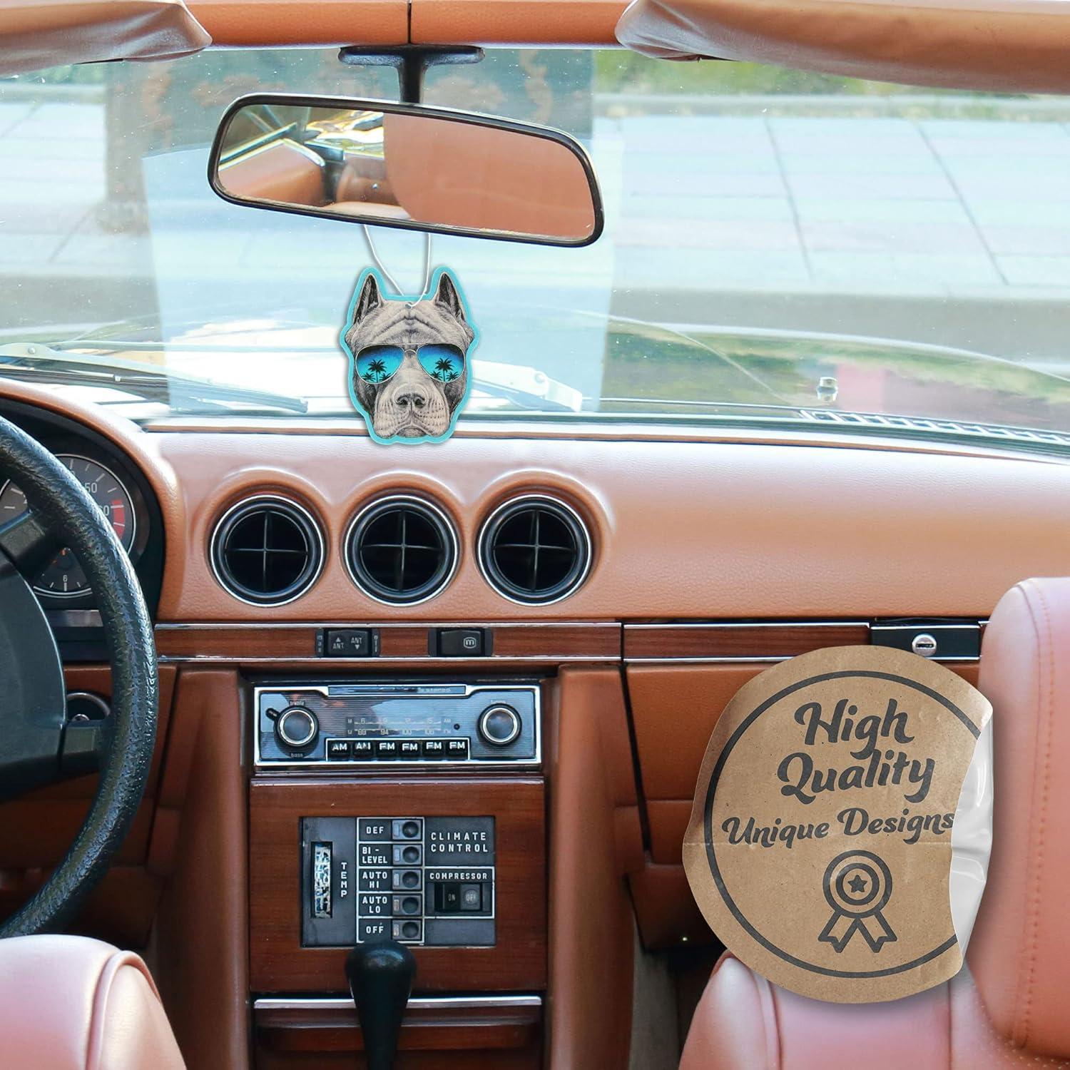 Ambientador de coche Fresh Fresheners - 3 paquetes aroma natural