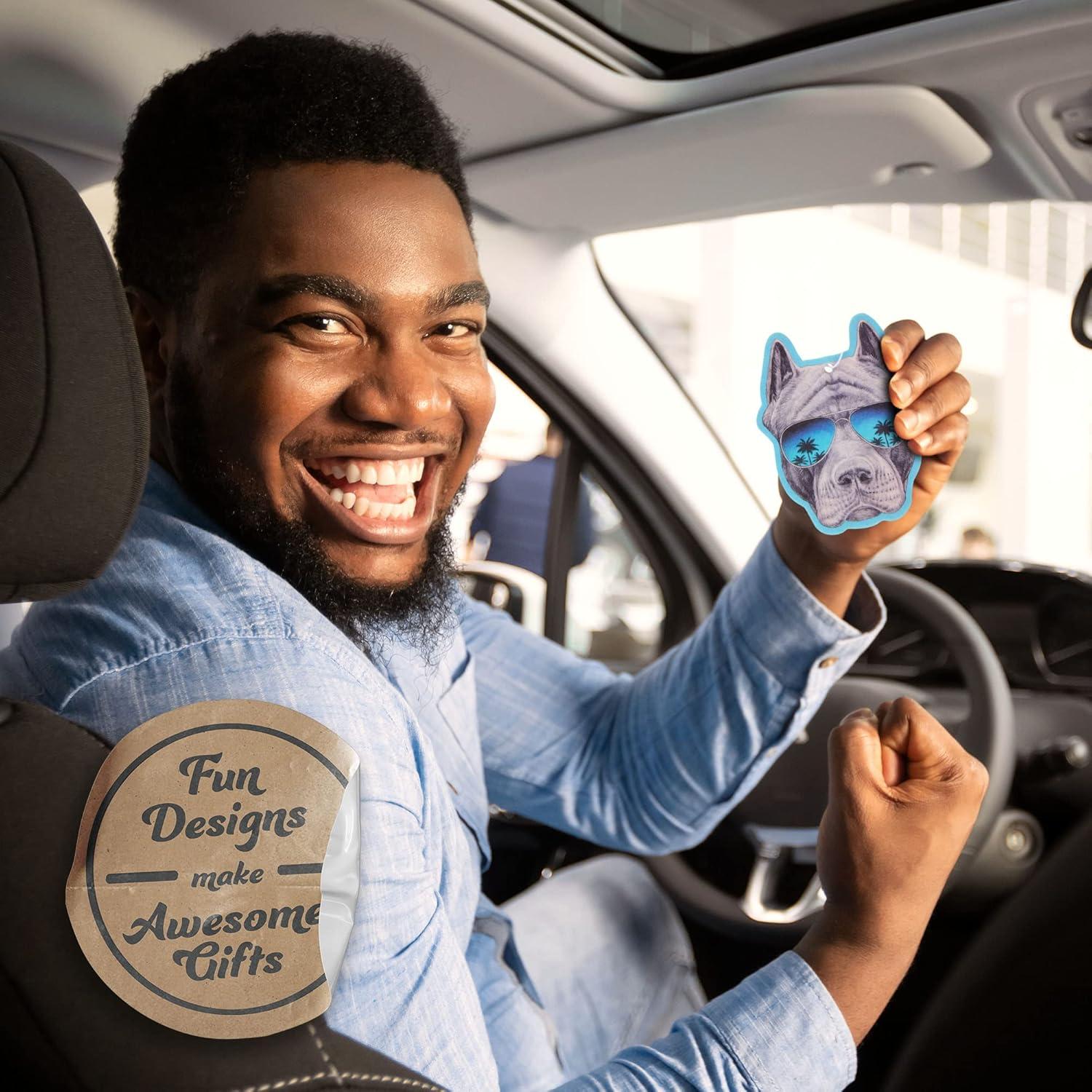 Ambientador de coche Fresh Fresheners - 3 paquetes aroma natural