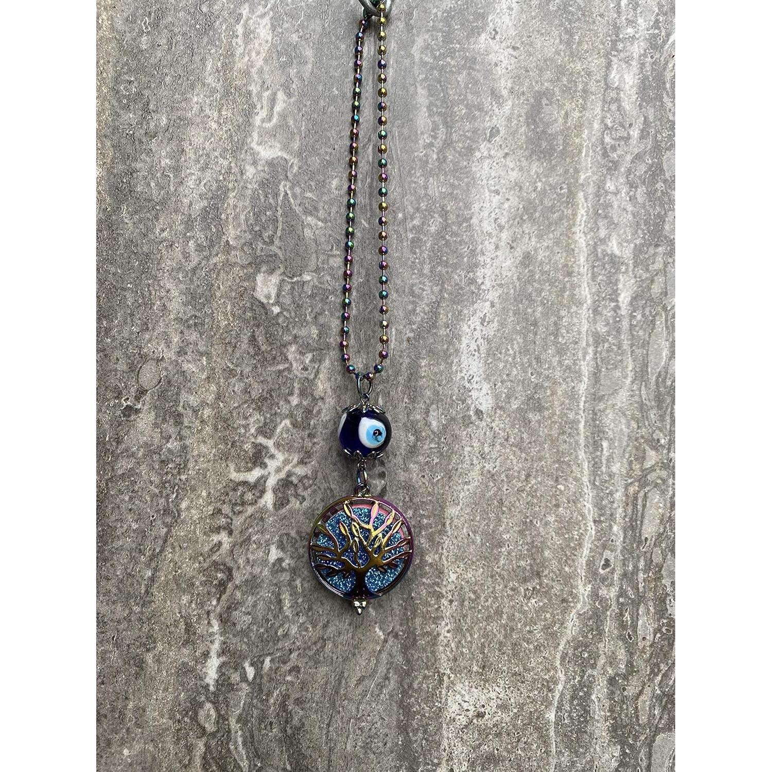 Difusor de Aromaterapia LUCKBOOSTIUM Ojo Maligno para Coche