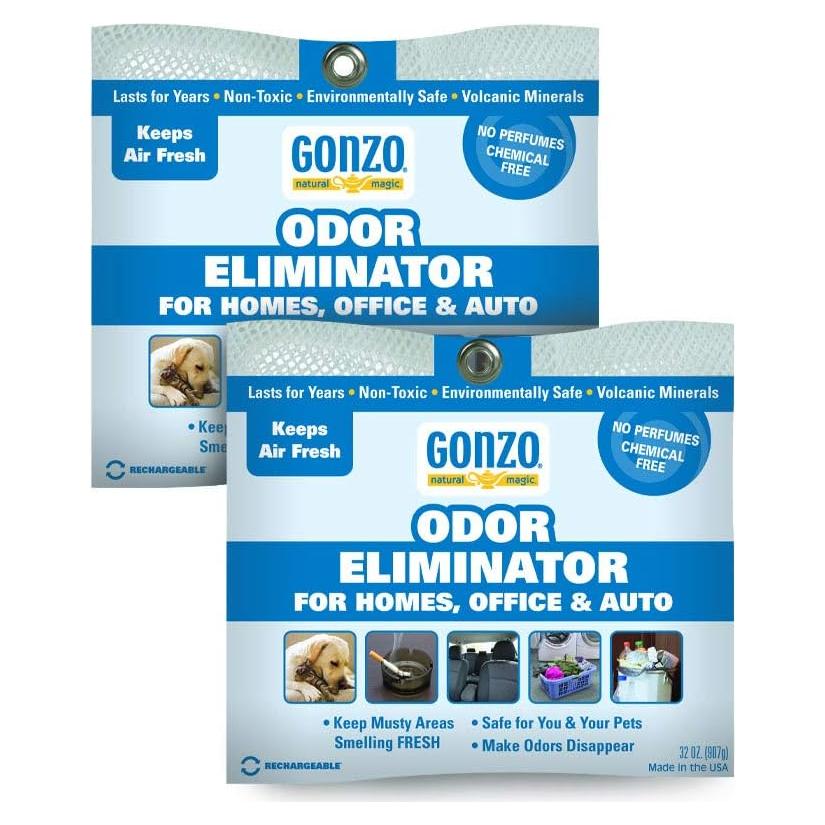 Eliminador de Olores Gonzo Natural Magic - Paquete de 2