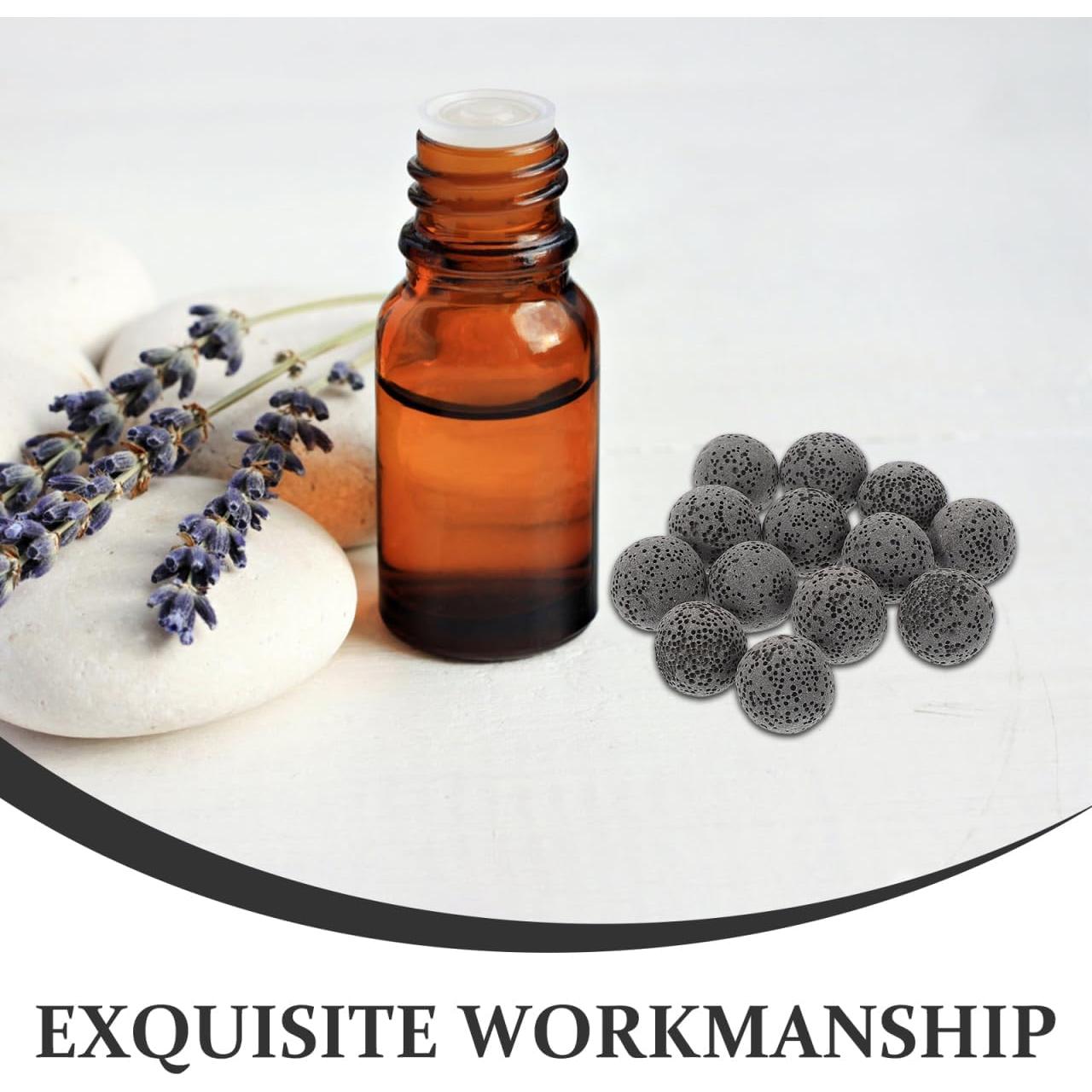 20 Piedras Difusoras de Aceite Esencial Baluue 1.57 cm Grises