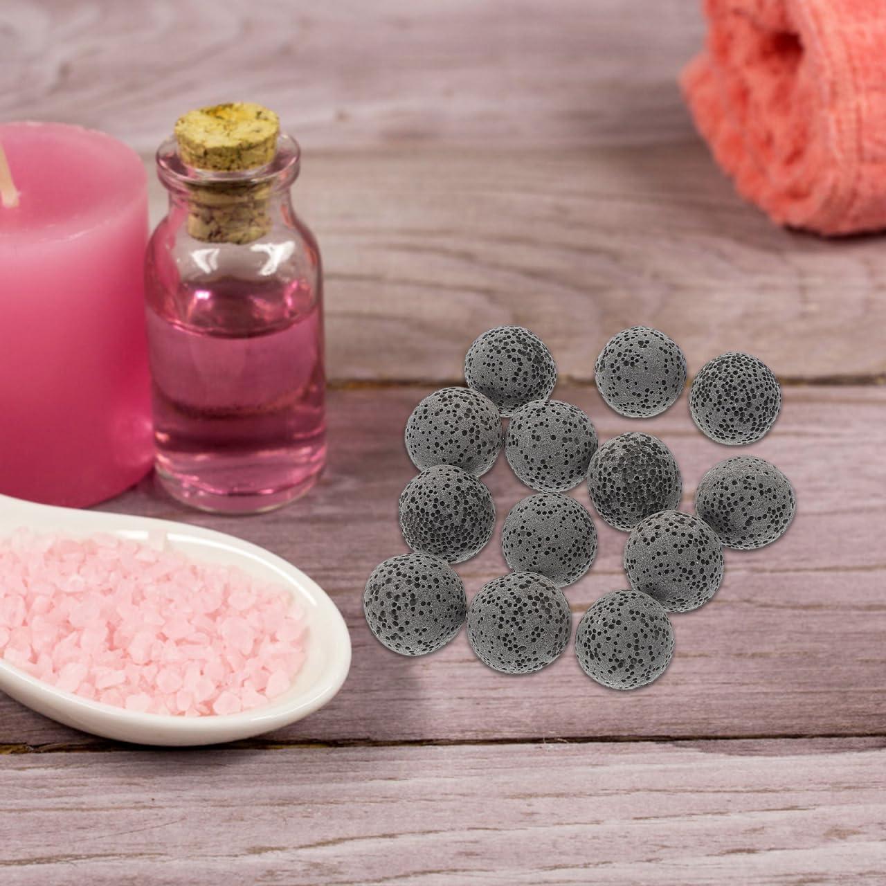 20 Piedras Difusoras de Aceite Esencial Baluue 1.57 cm Grises