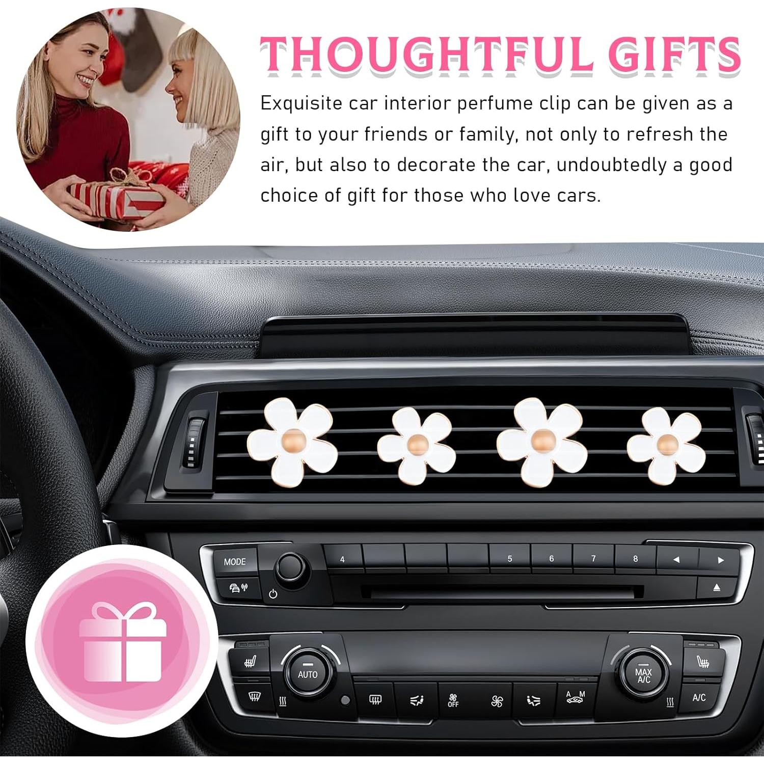 Clip de Ventilación de Aire para Auto Povtii 6 Piezas Decorativo