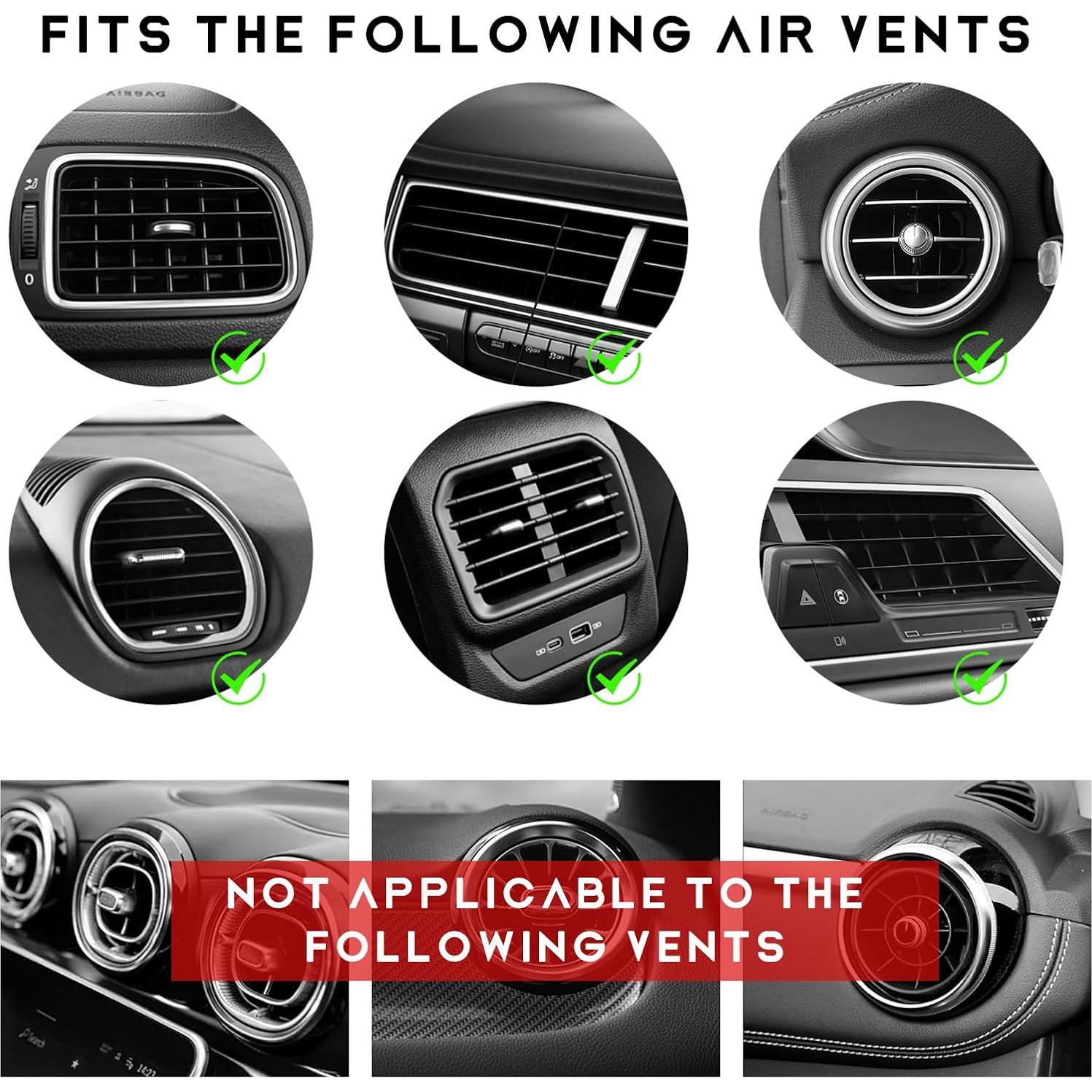 Ambientador de Auto KVAEY 9 PCS Lazo Rosa Universal