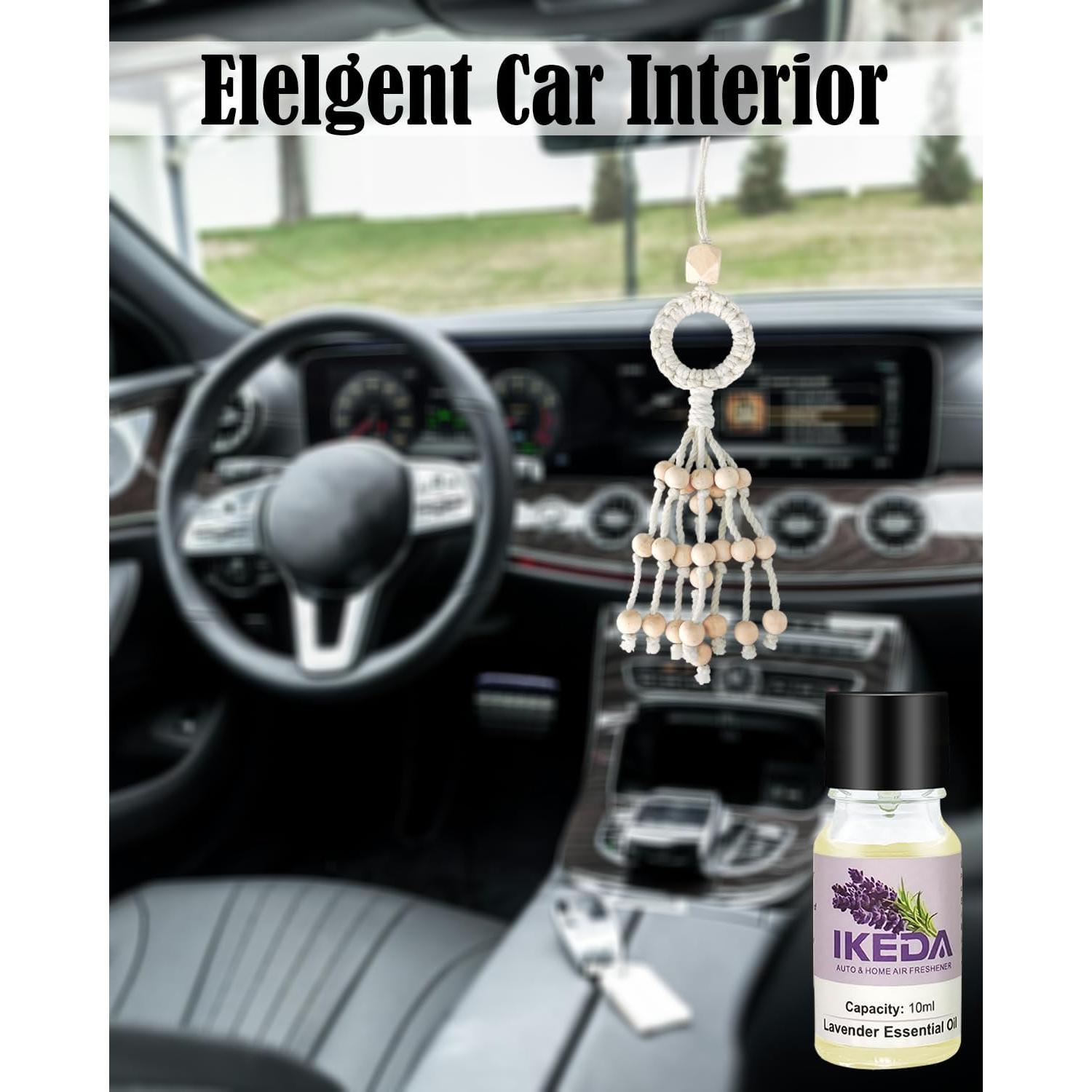 Ambientador para coche Ikeda, aroma a lavanda, 10ml