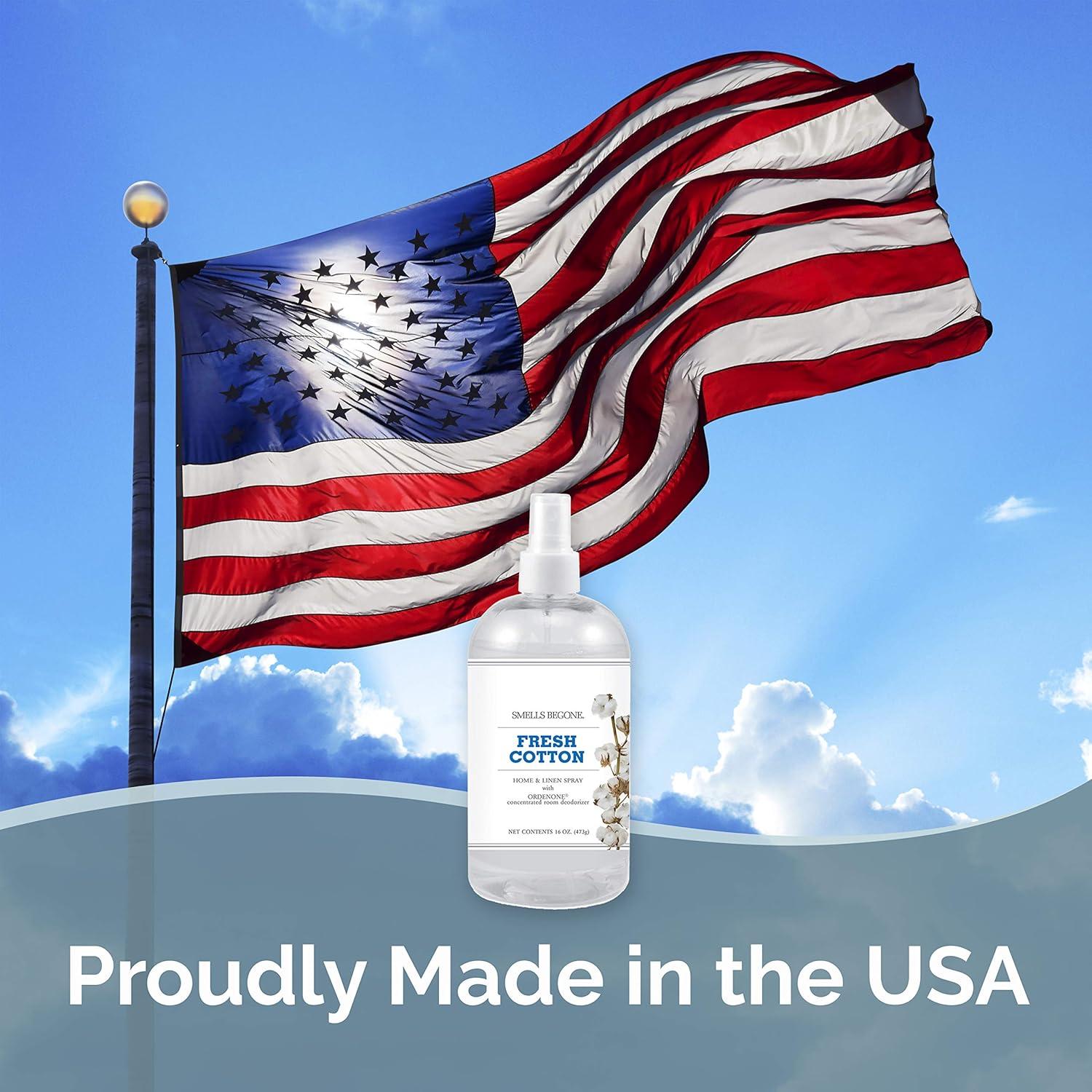 Ambientador SMELLS BEGONE 2x453.6g Algodón Fresco - Eliminador de Olores