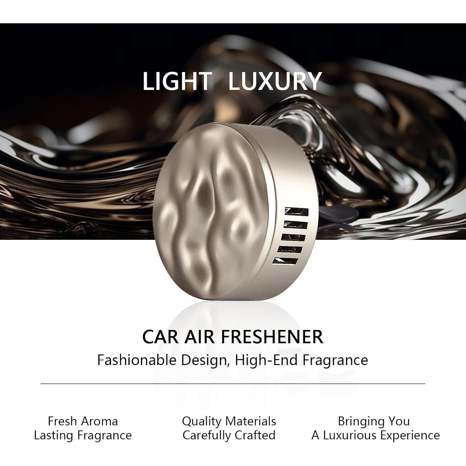 Ambientador de Auto Genérico Clip Duradero 3 Aromas 90 Días