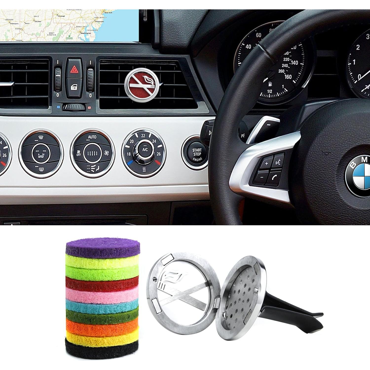 Difusor de Aceite Esencial para Auto AZNECK 30mm Inoxidable