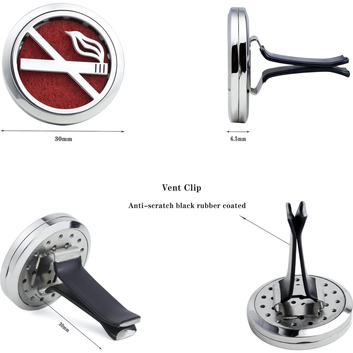 Difusor de Aceite Esencial para Auto AZNECK 30mm Inoxidable