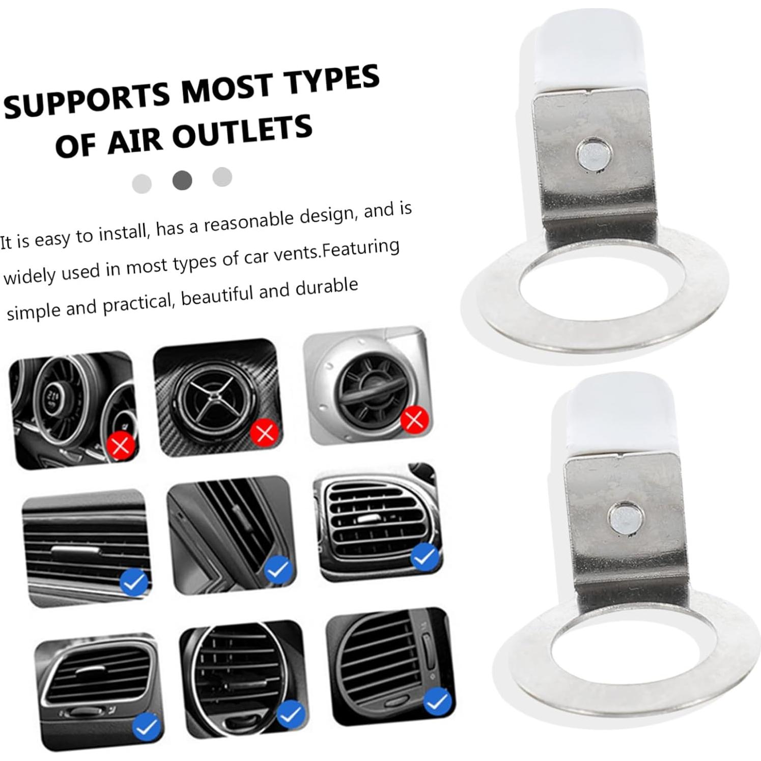 Difusor de Aceite Esencial para Auto Gatuida Blanco x3