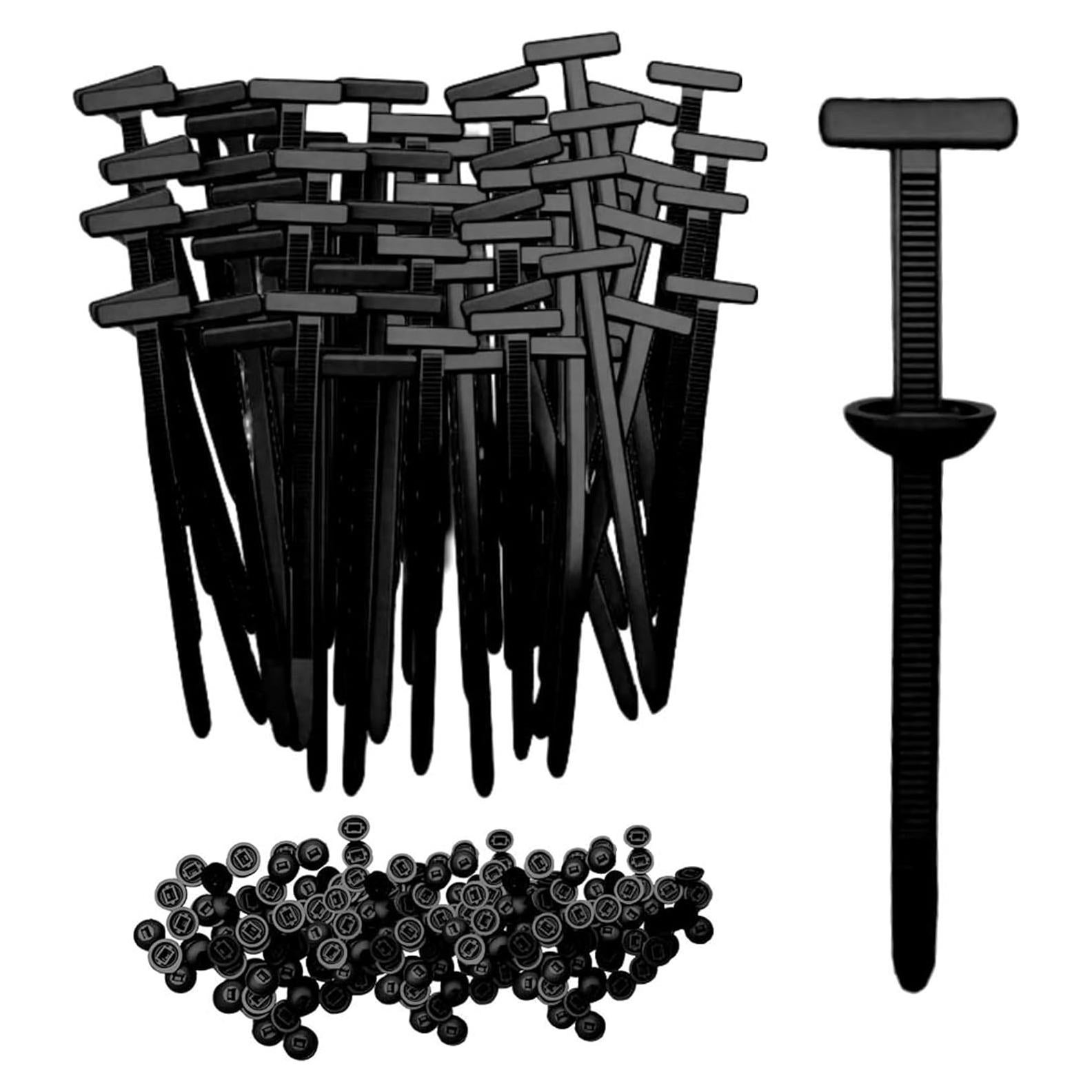 Hebilla de Brida de Nylon Mucpad 50 Piezas 9cm Universal