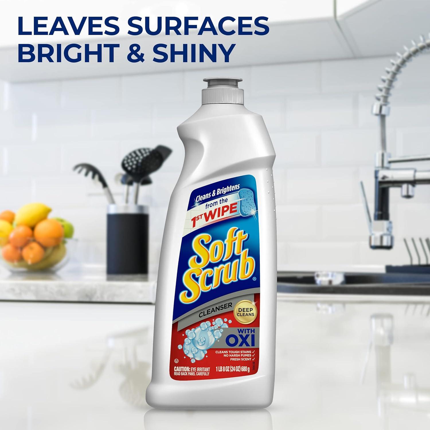 Limpiador Multiusos Soft Scrub Oxi 1.02L - Paquete de 6