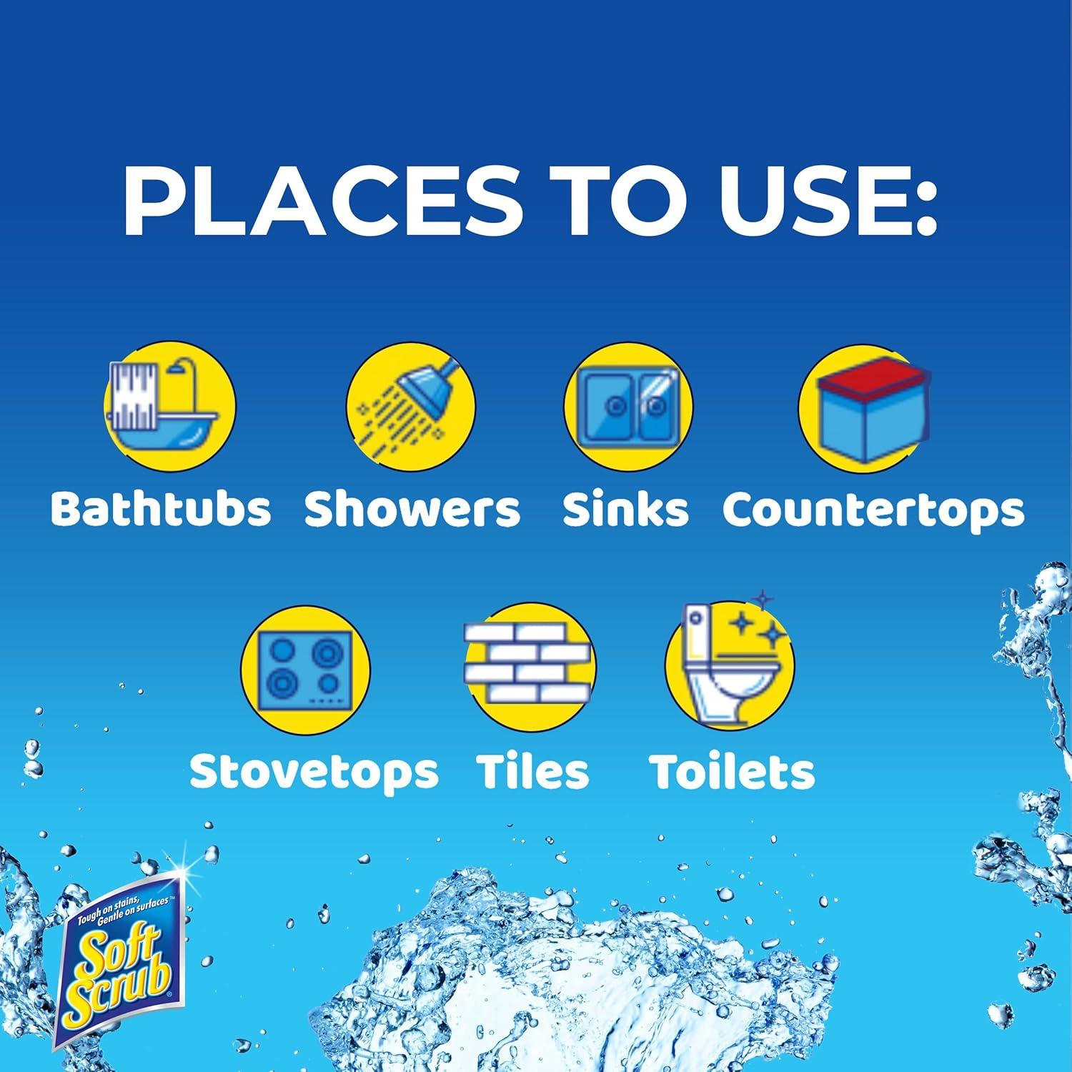 Limpiador Multiusos Soft Scrub Oxi 1.02L - Paquete de 6