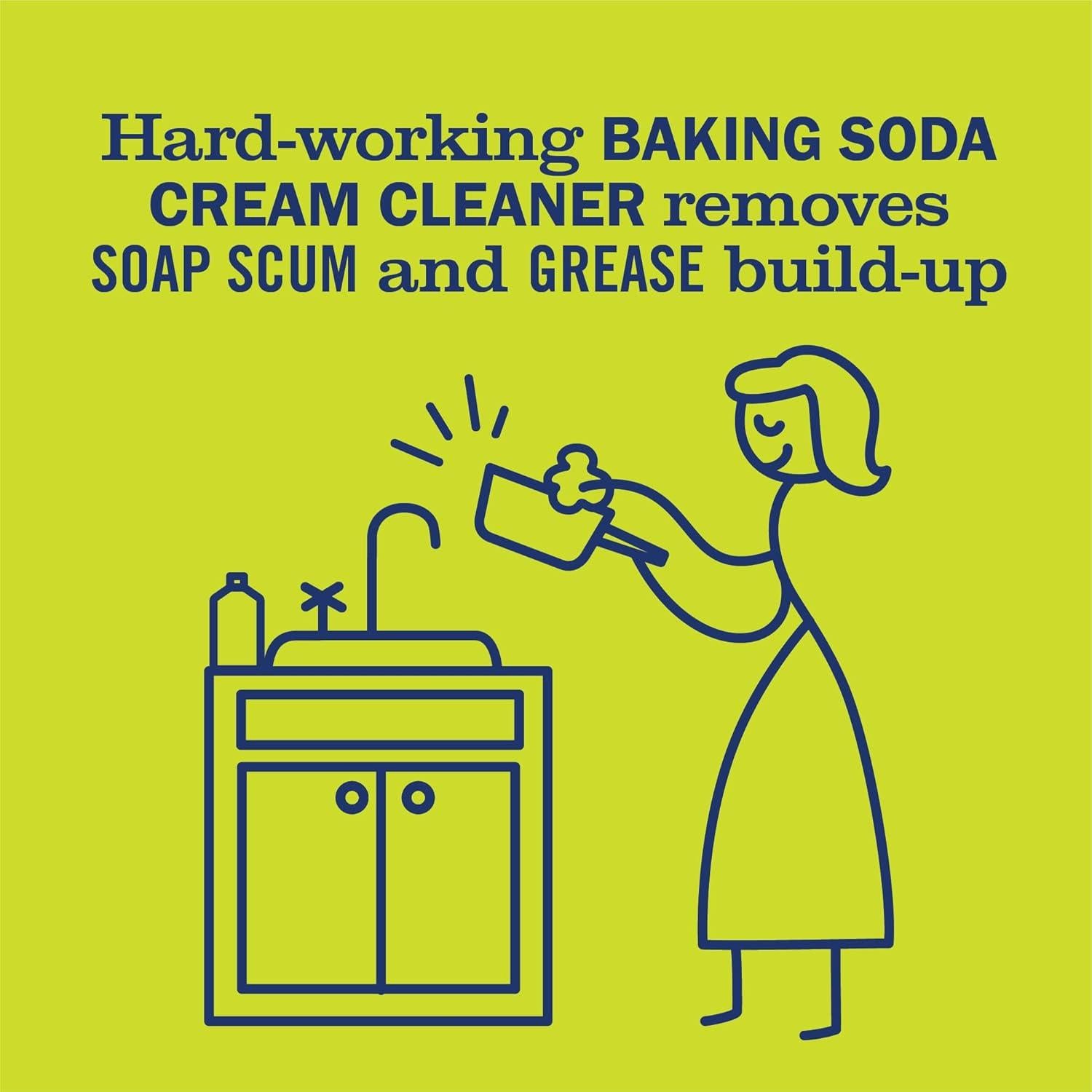 Limpiador Cremoso Bicarbonato de Sodio Mrs. Meyer's 473 ml