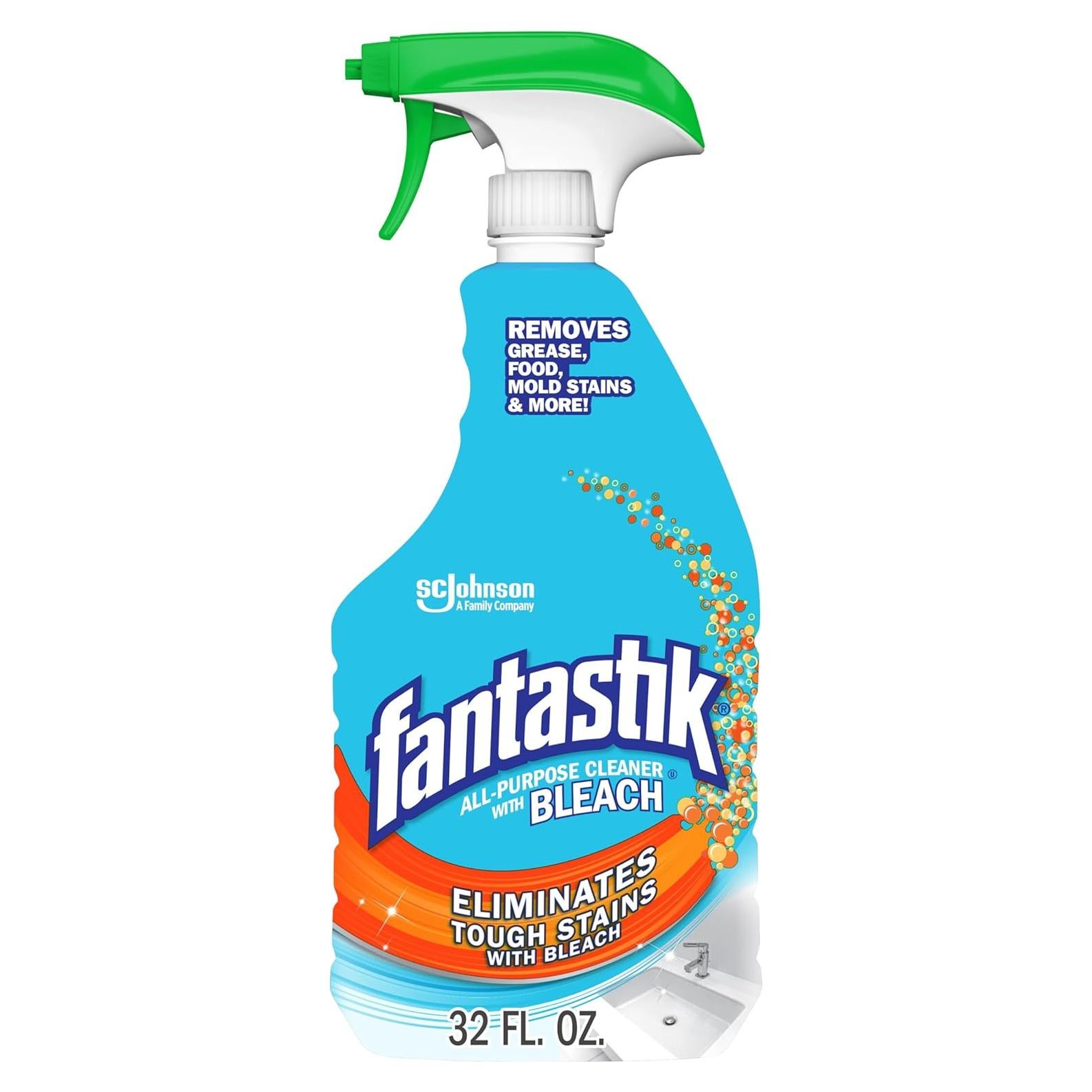 Limpiador Multiusos Fantastik con Lejía 0.95 L - Efectivo en Cocina y Baño