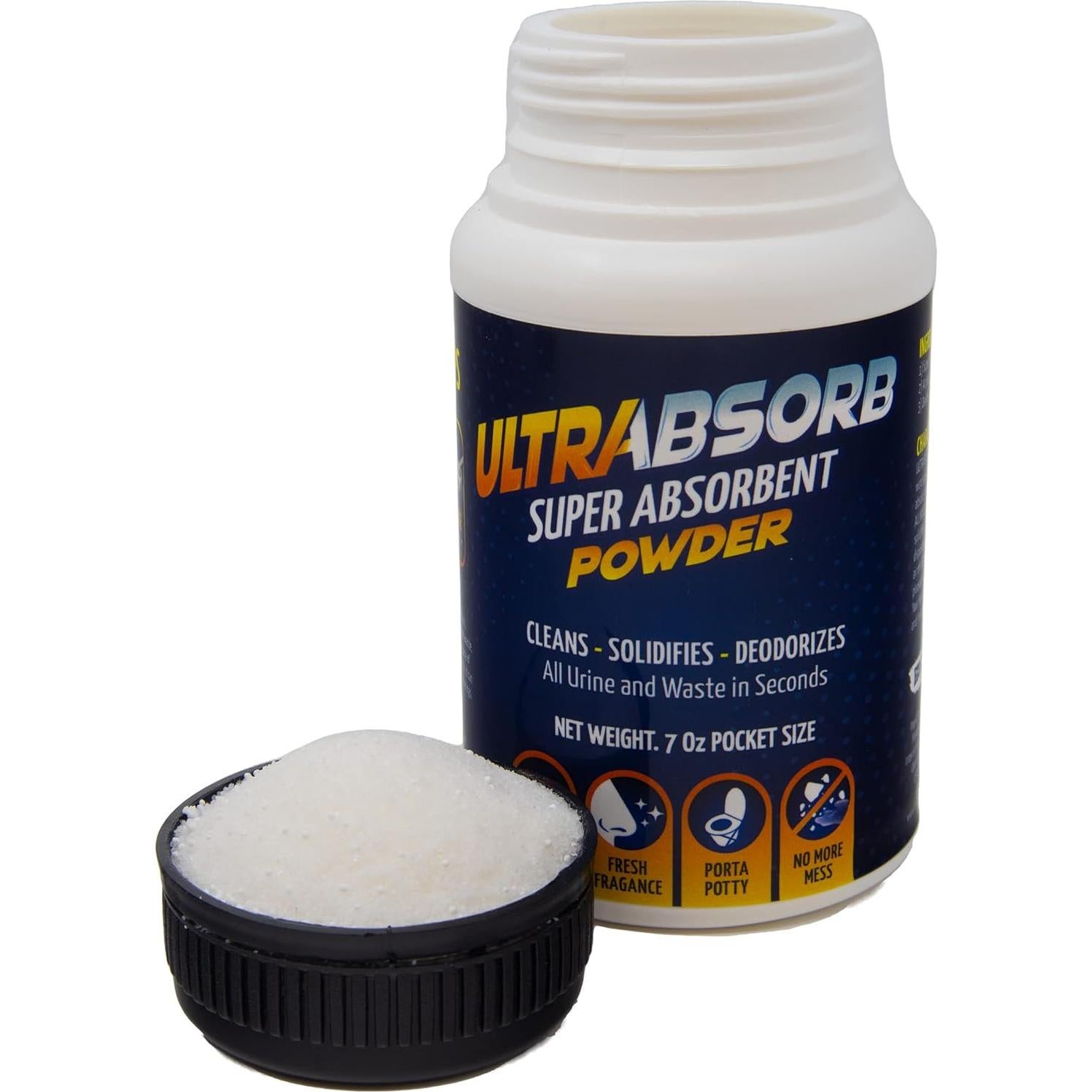 ULTRABSORB Polvo Absorbente y Desodorante Multiusos 198.4 g