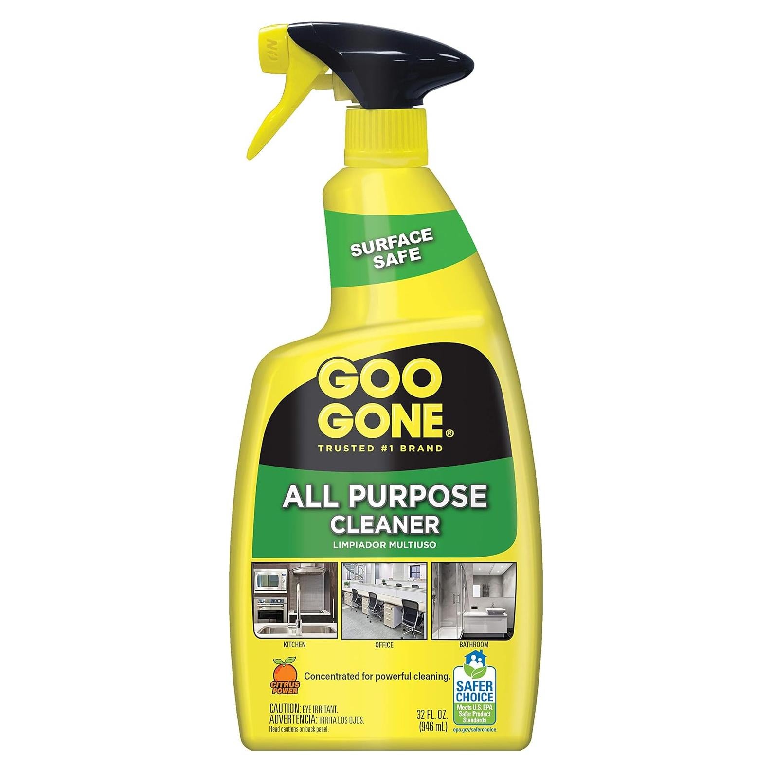 Limpiador Multiusos Goo Gone 946ml - Elimina Grasa y Mugre