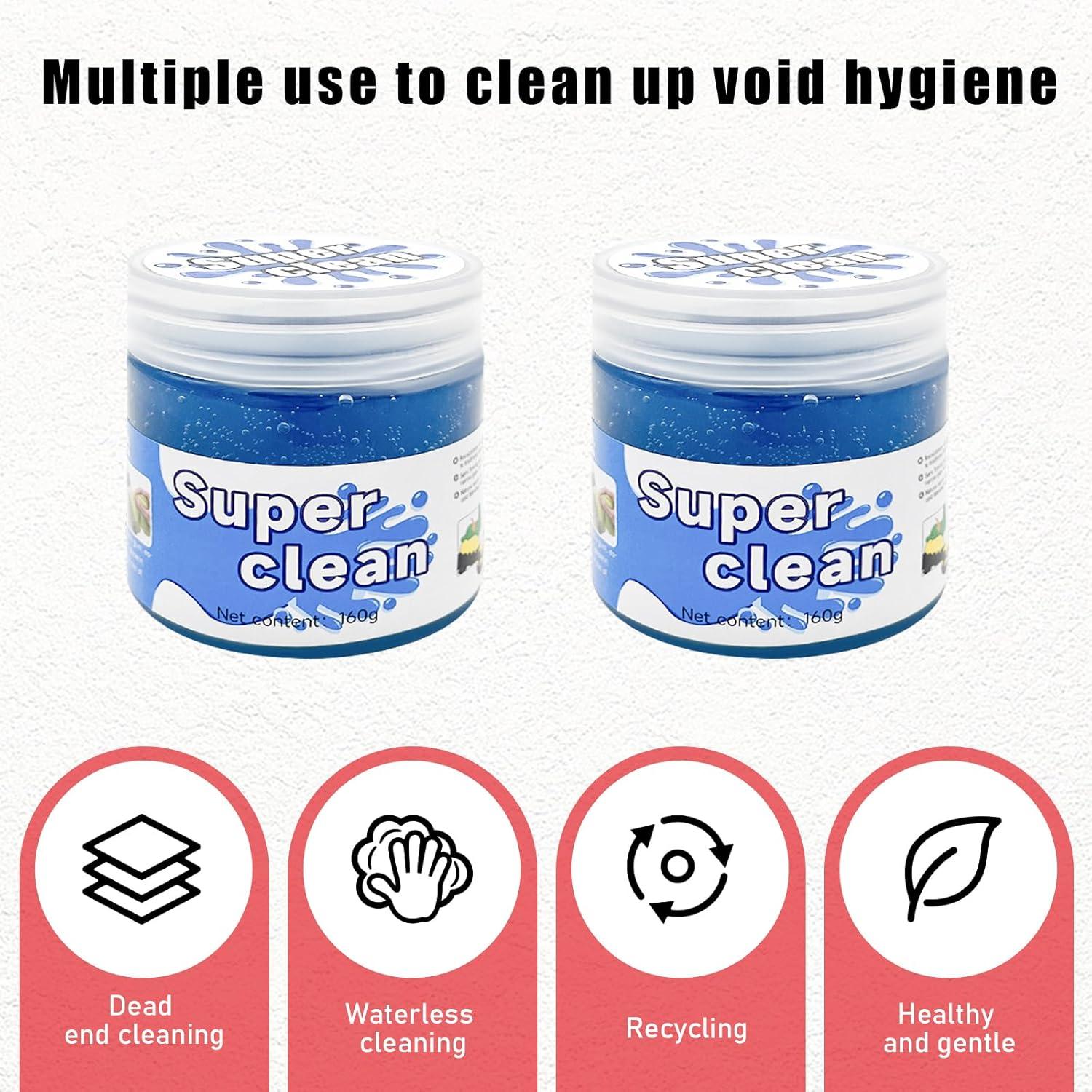 Kit de Gel de Limpieza para Autos Sylvil 4 PCS Azul