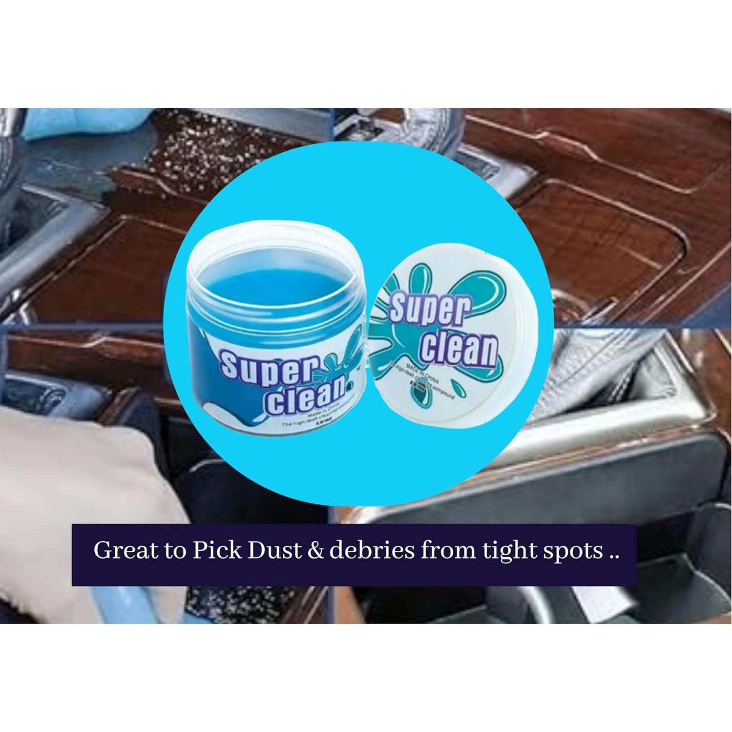 Gel Limpiador Universal Genérico SUPER GEL 160g para Automóviles