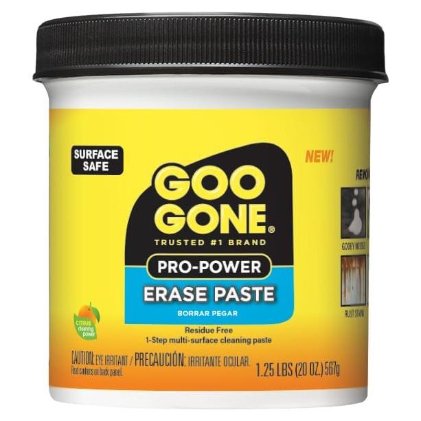 Pasta de Borrado Pro-Poder Goo Gone 567 g - Limpieza Multiusos