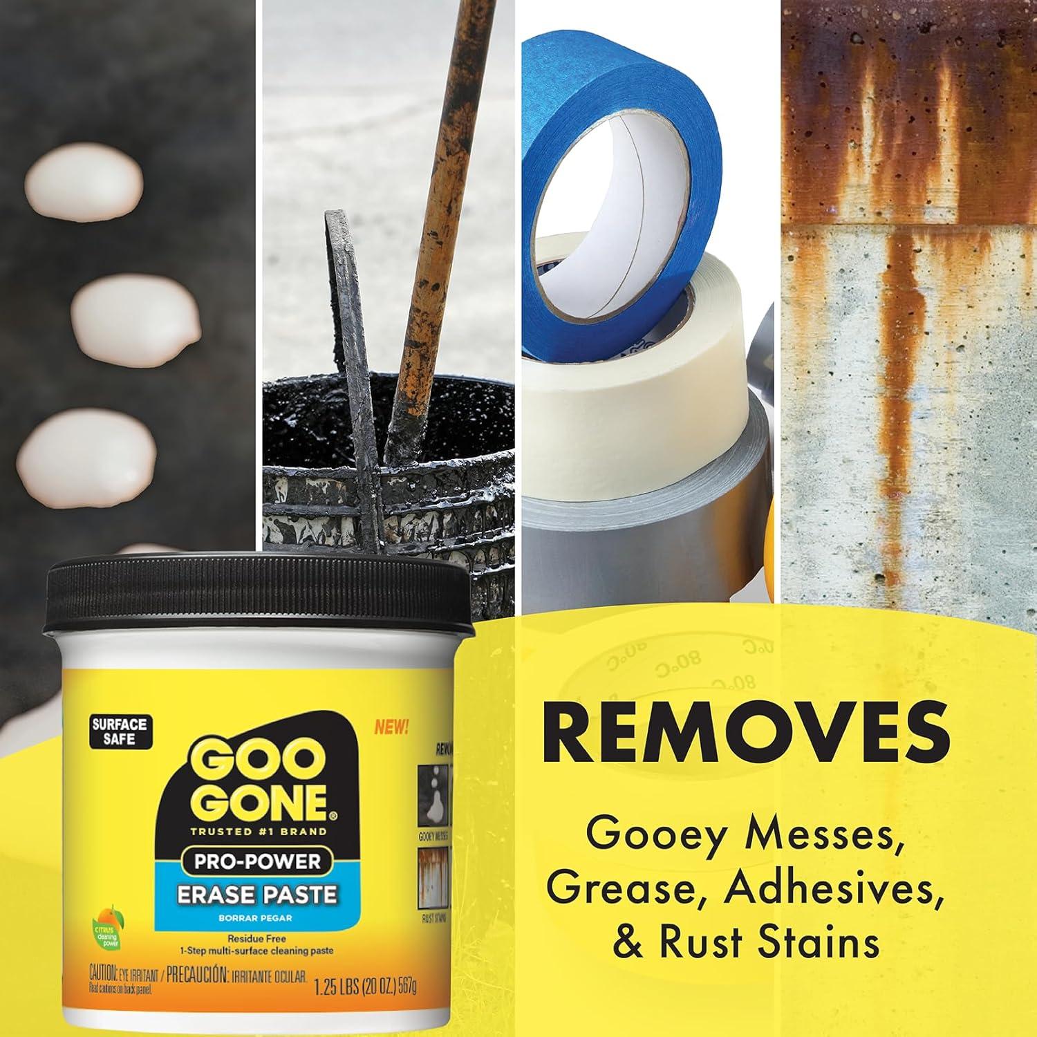 Pasta de Borrado Pro-Poder Goo Gone 567 g - Limpieza Multiusos