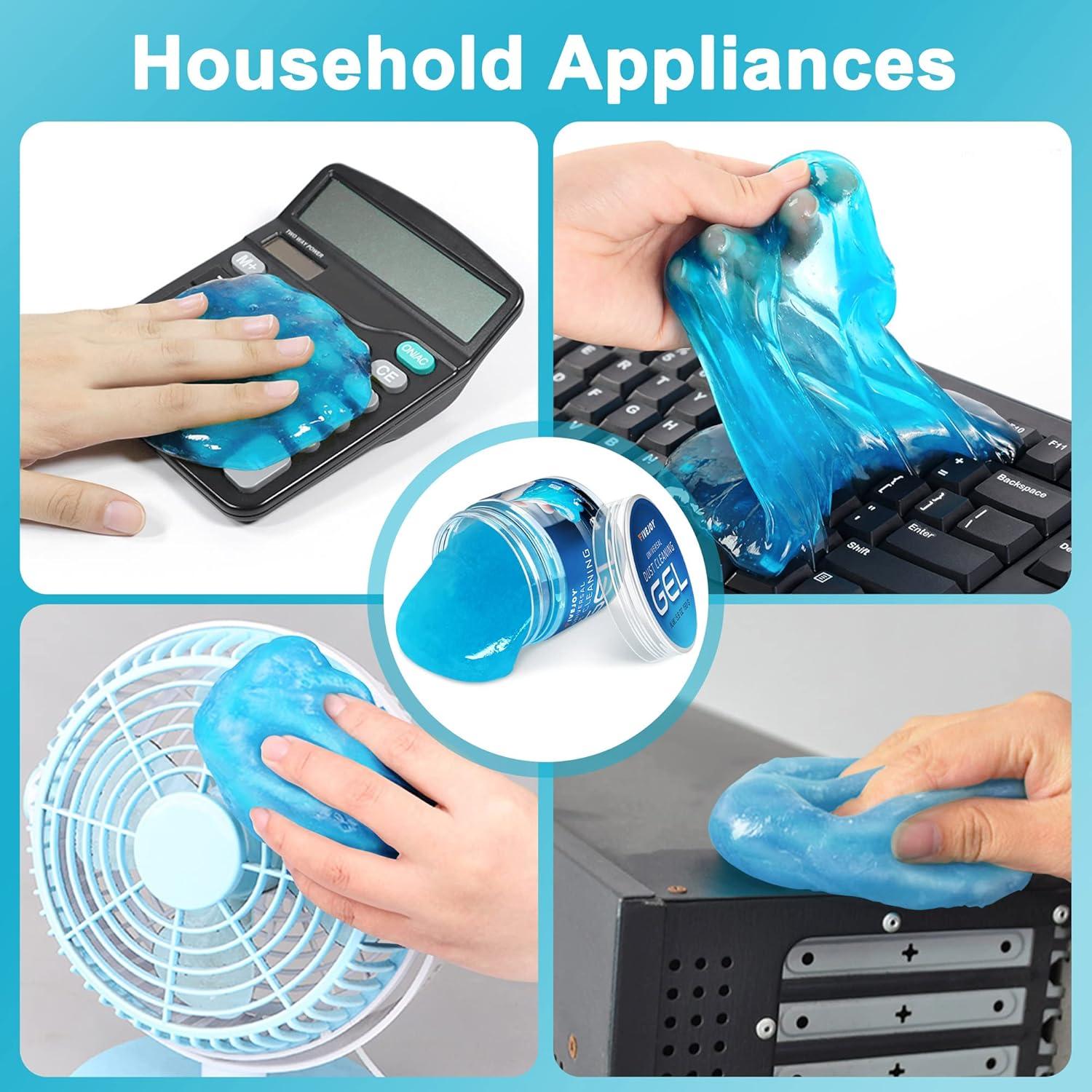 FiveJoy Gel Limpiador Universal 371g - Masilla para Automóviles y Oficina