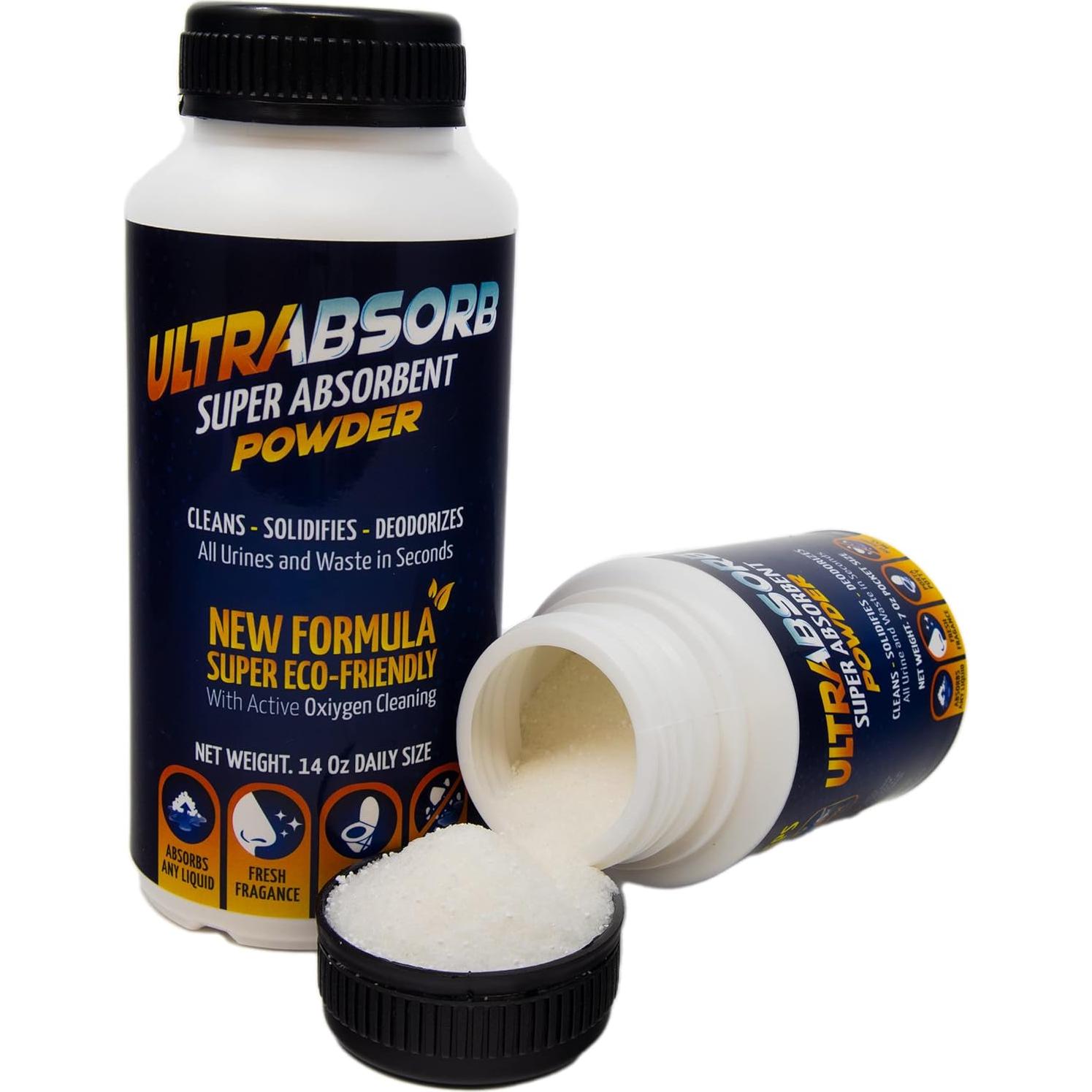 ULTRABSORB Polvo Absorbente y Desodorante Ecológico 396.9g