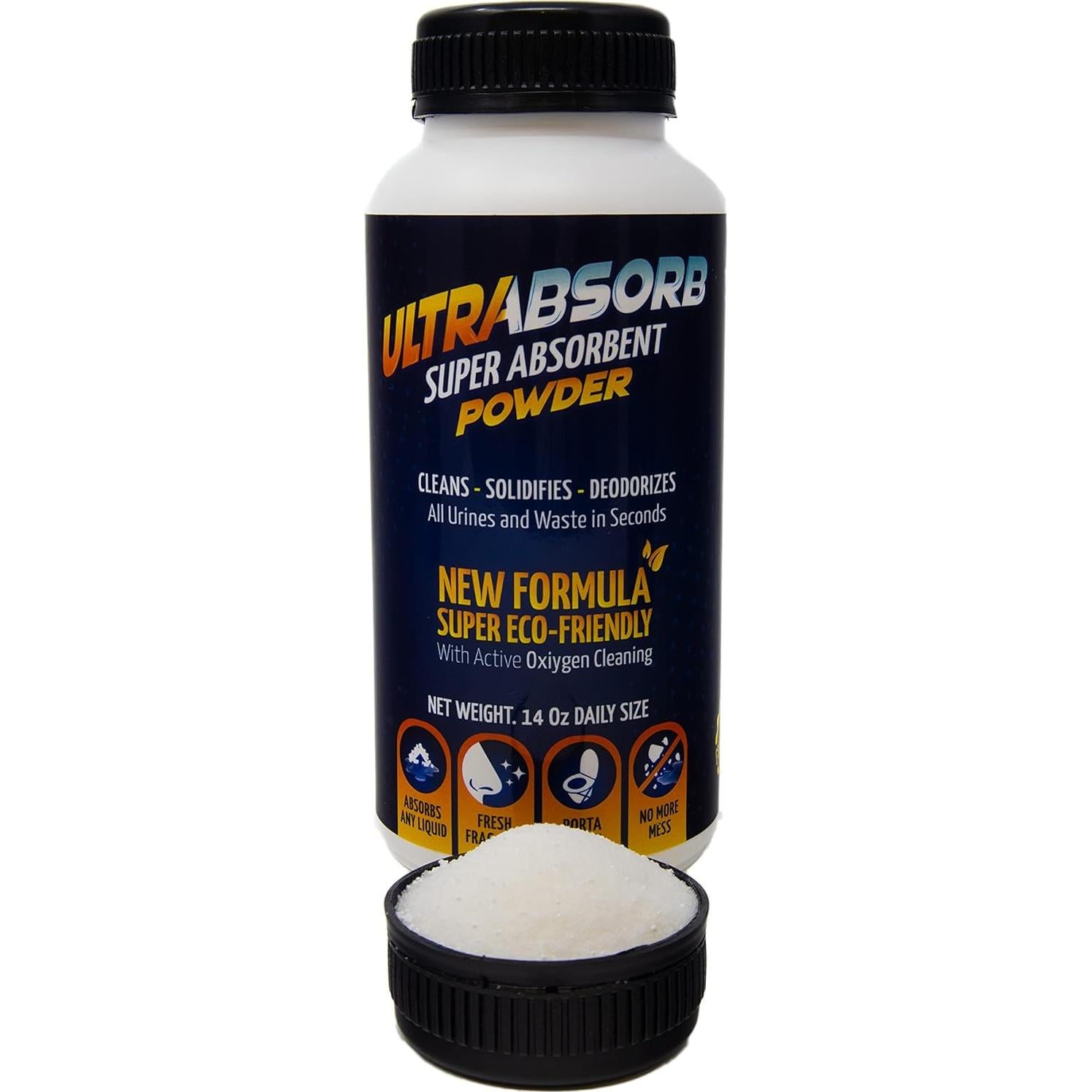 ULTRABSORB Polvo Absorbente y Desodorante Ecológico 396.9g