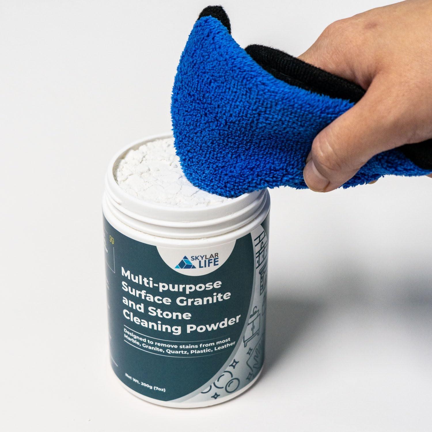Polvo Limpiador Multiusos Skylarlife 200g para Superficies de Piedra