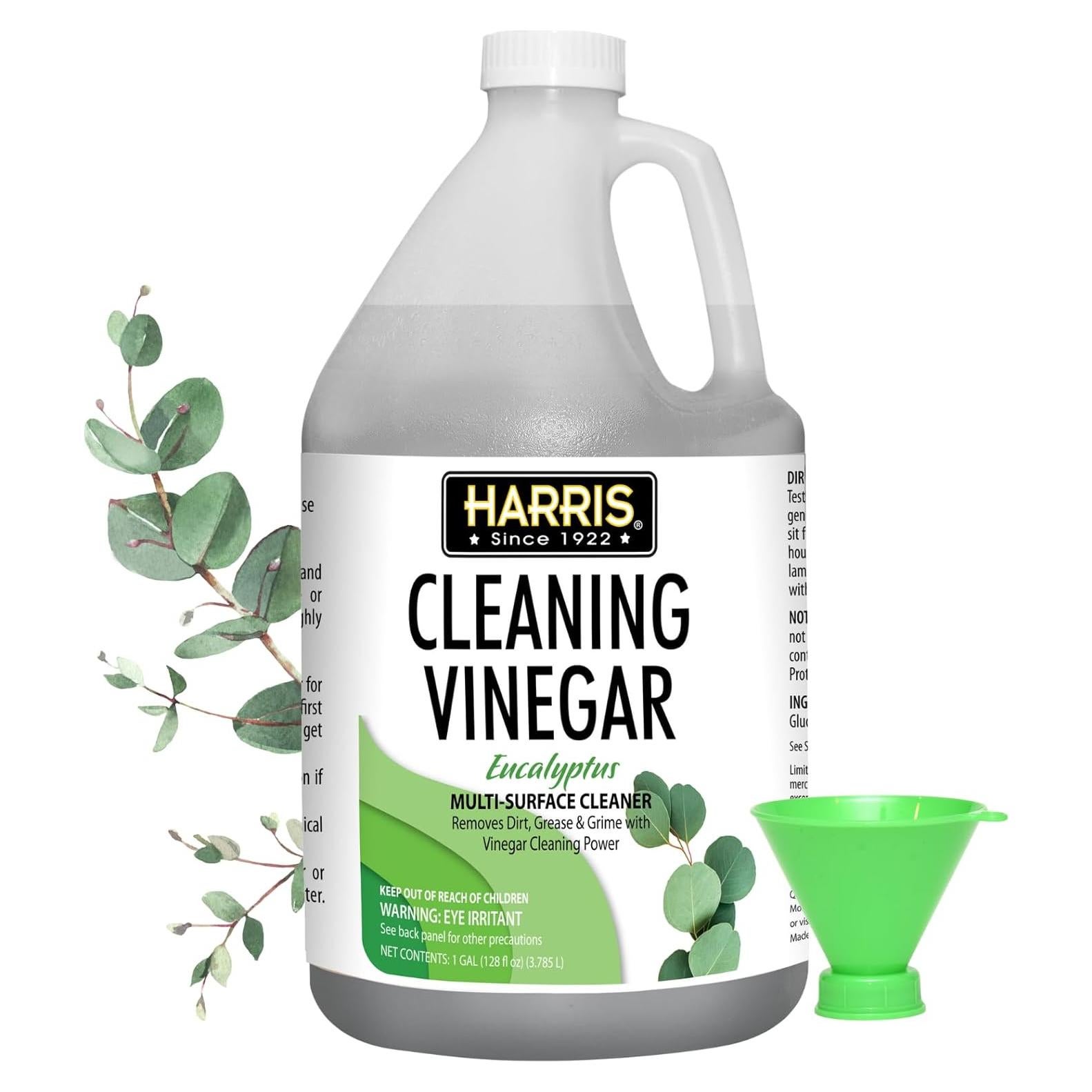 Limpiador Multiusos Harris Vinagre Eucalipto 3.78L con Embudo