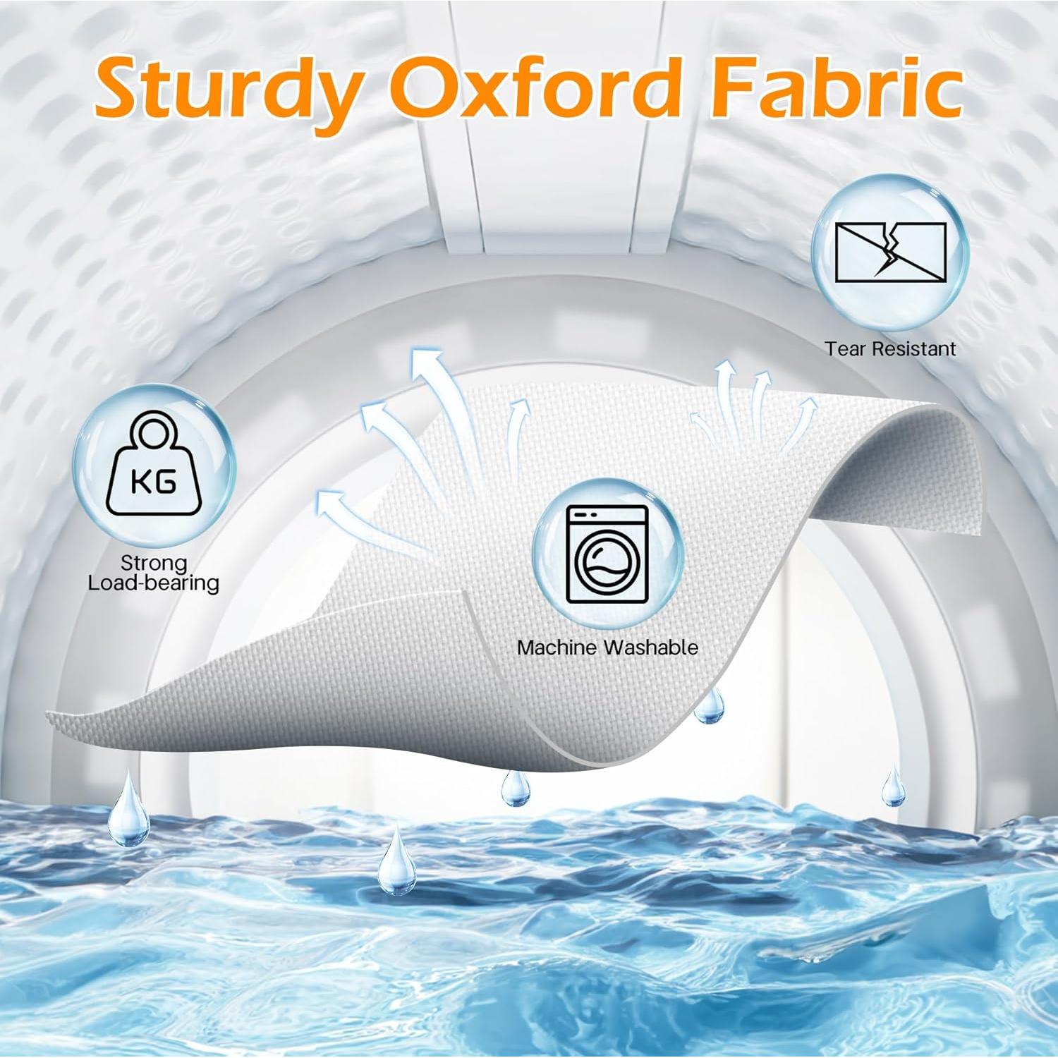 Organizador de Zapatos Colgante MISSLO 35 Bolsillos Blanco