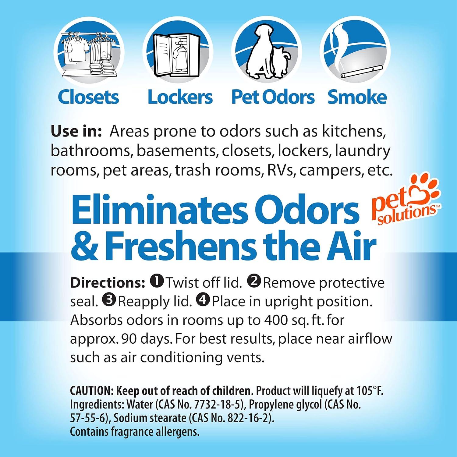 OdoBan Desinfectante y Ambientador Pack de 2 - 414g y 396g