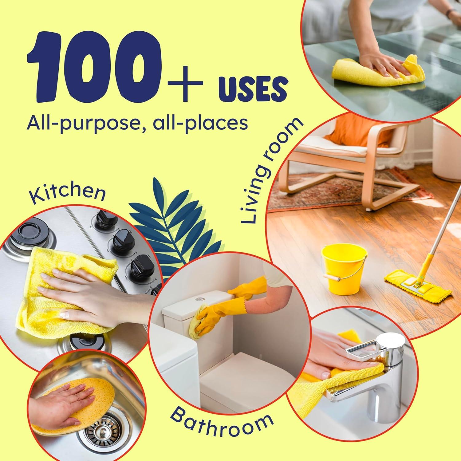 Vinagre de Limón Amarillo Original 1 Galón - Limpiador Multiusos