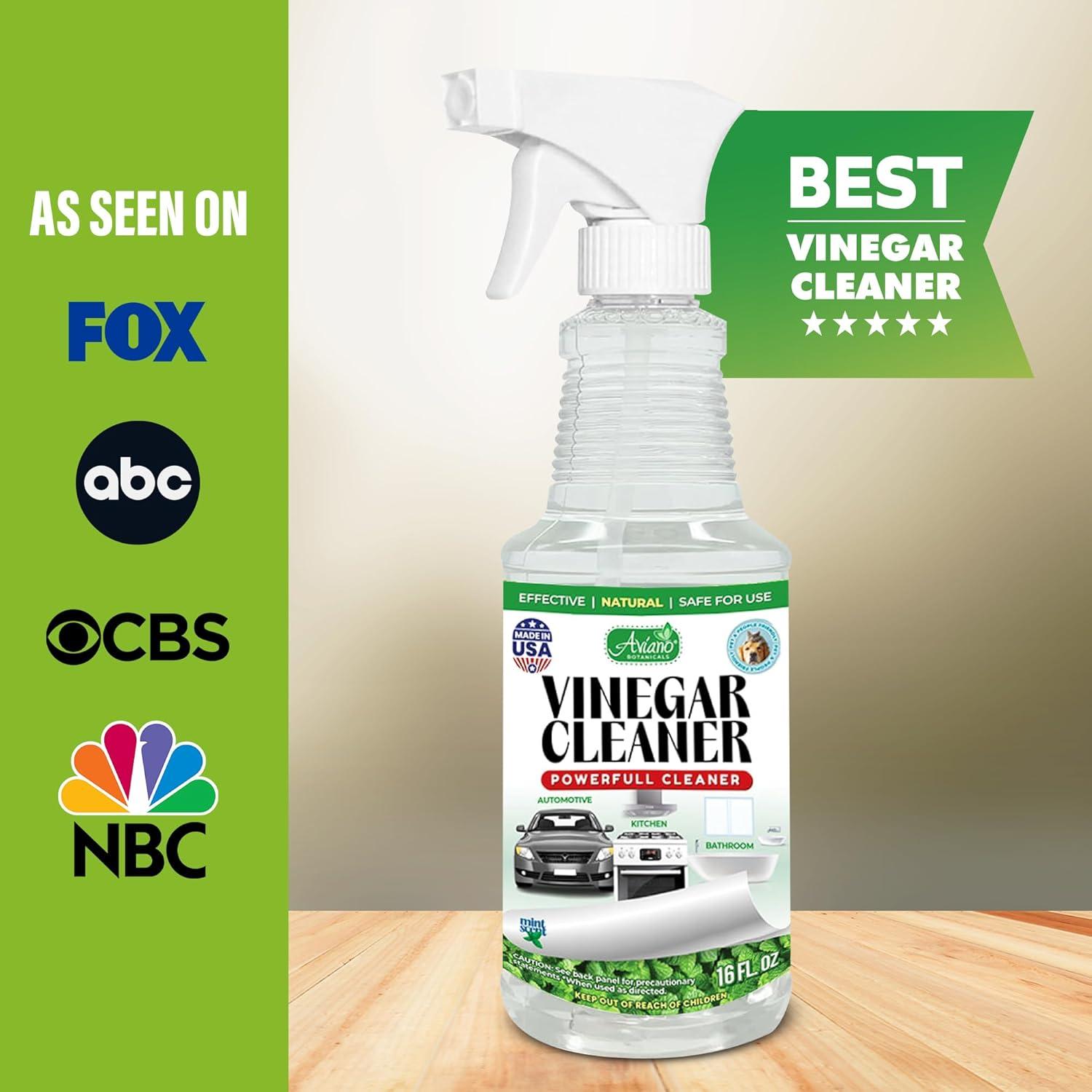 Limpiador de Vinagre Ecológico Aviano Botanicals 473ml Menta