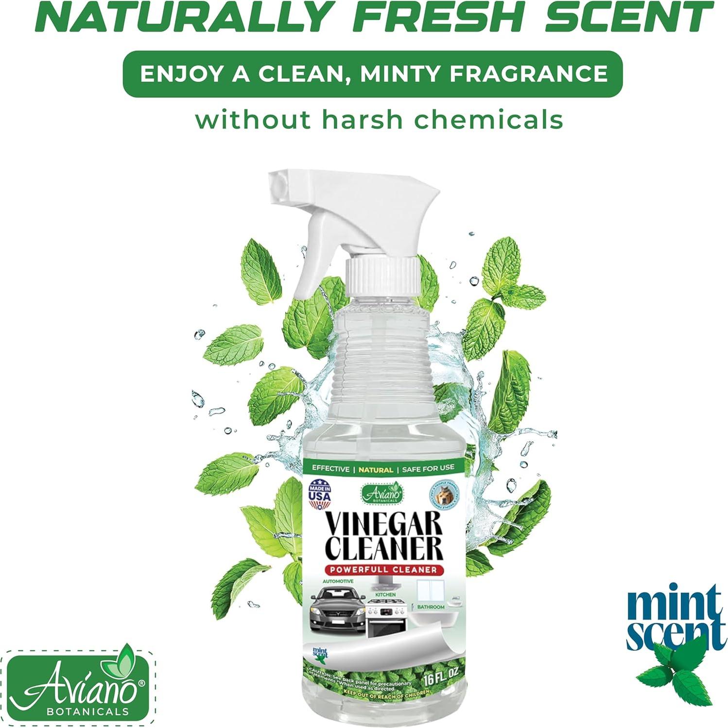 Limpiador de Vinagre Ecológico Aviano Botanicals 473ml Menta